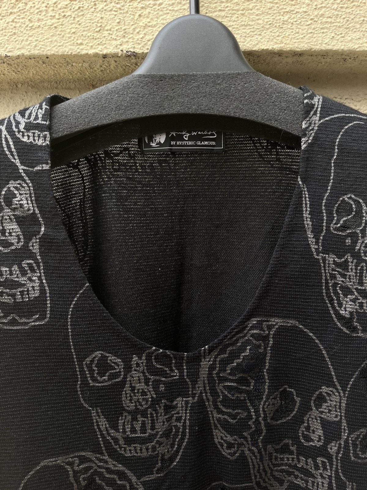 Andy Warhol × Hysteric Glamour Skull printed with distressed Size M / US 6-8 / IT 42-44 - 2 Thumbnail