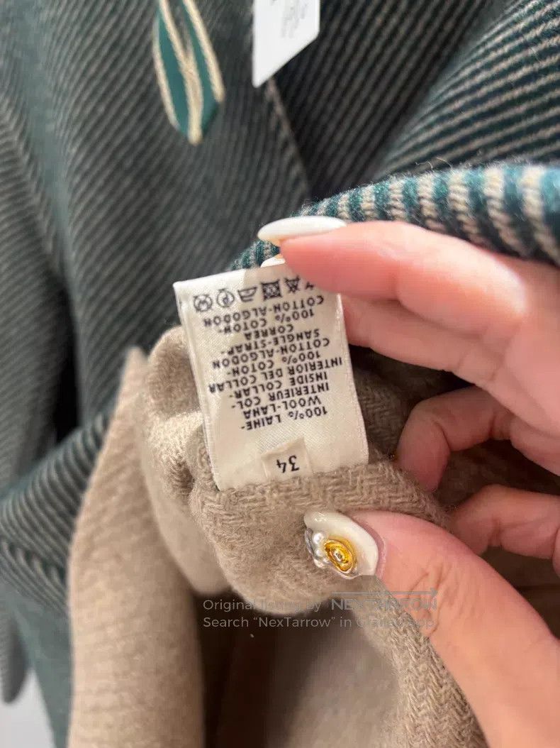 Hermes Hermes Loose Wool Duster Coat Size XXS / US 00 / IT 34 - 3 Thumbnail