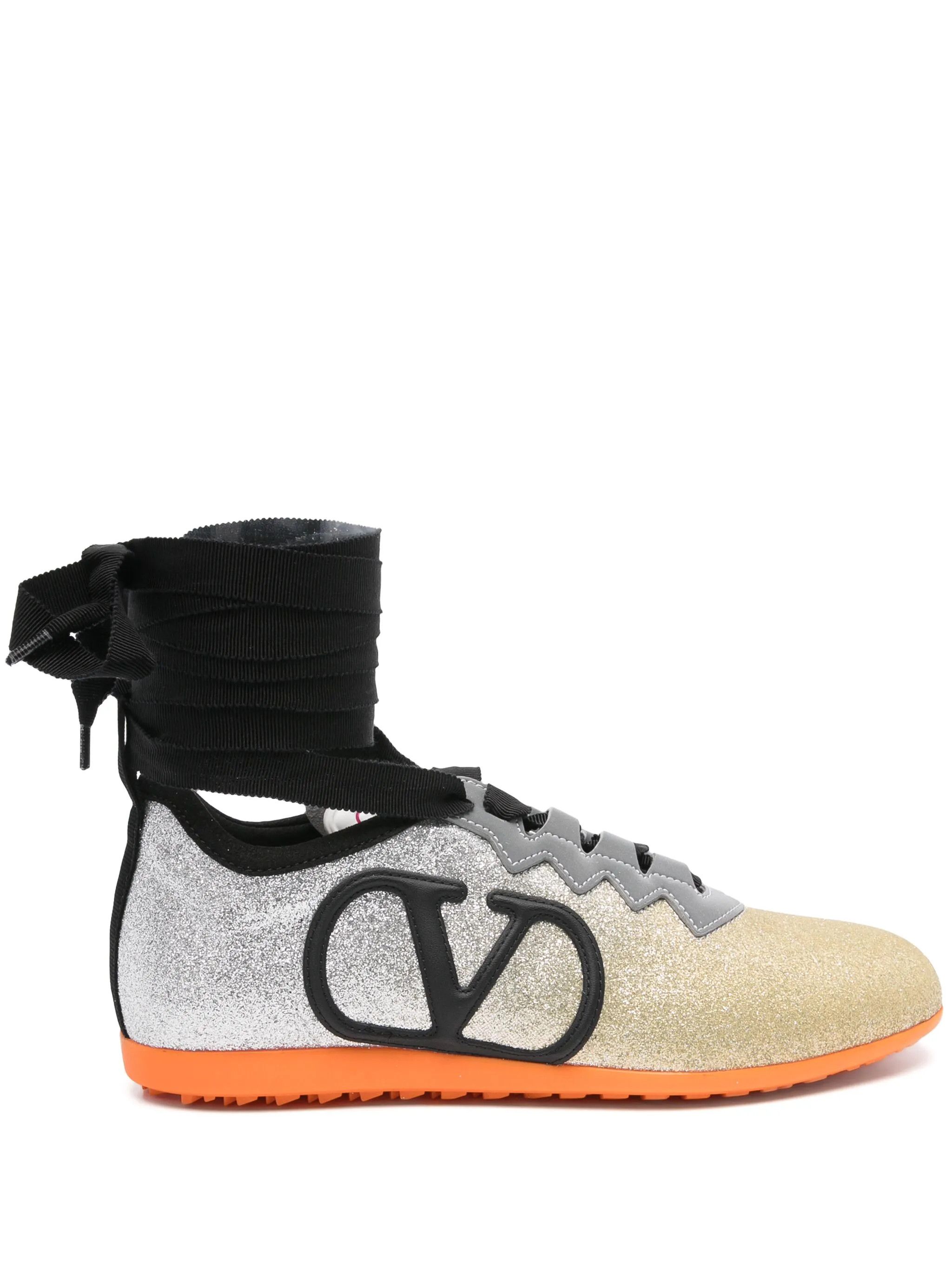 Valentino os11x0126 Chromathon VLogo Signature Lace-Up Sneakers Size US 7 / IT 37 - 1 Thumbnail