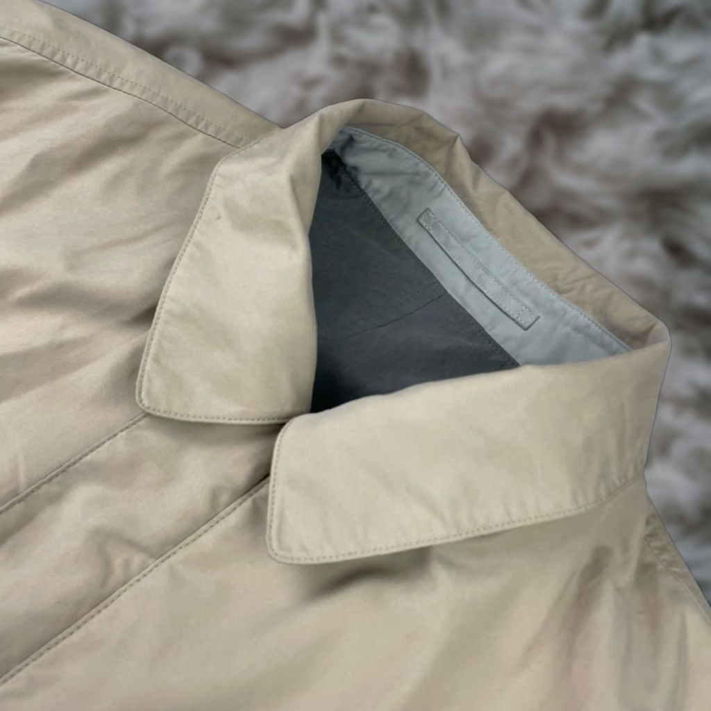 Jos. A. Bank Jos. A. Bank Men's Reversible Windbreaker Bomber Jacket Tan/Gray Full Zip XL Size US XL / EU 56 / 4 - 1 Thumbnail