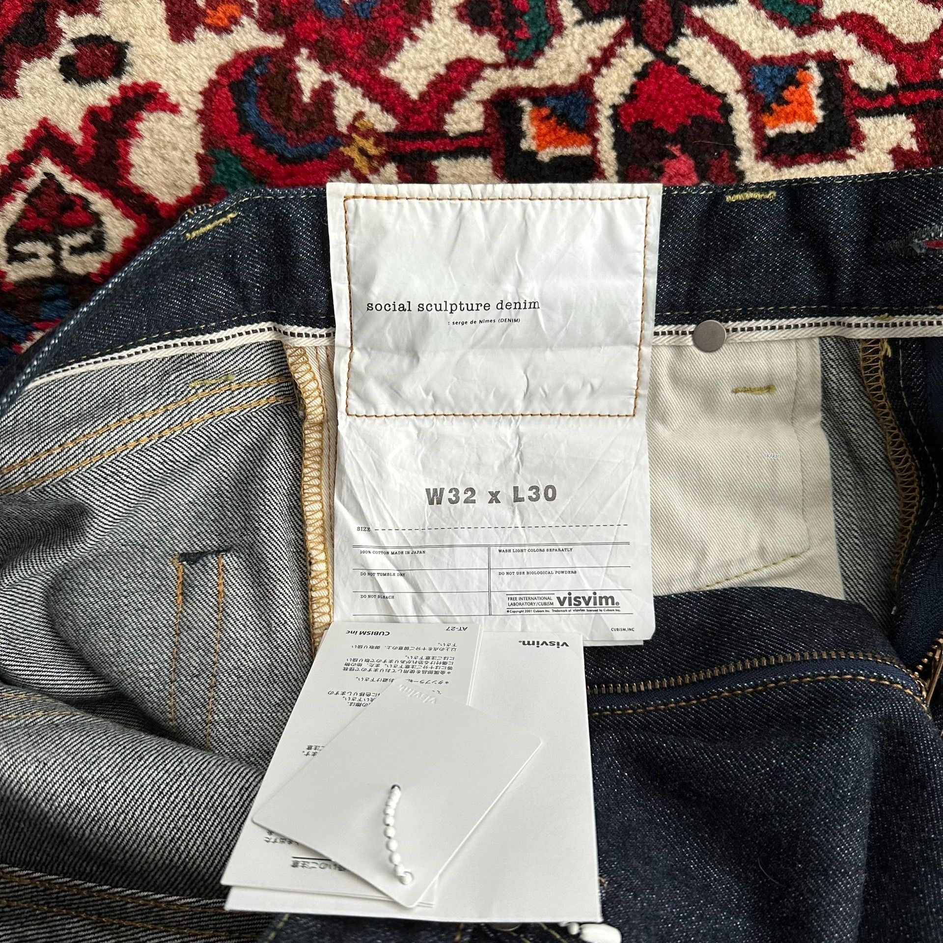 Visvim visvim 18aw 04r Raw Denim Jeans Size US 32 / EU 48 - 6 Thumbnail
