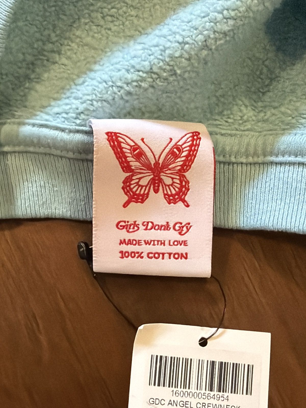 Girls Don't Cry GDC Angel Crewneck - Baby Blue Size US XL / EU 56 / 4 - 4 Thumbnail