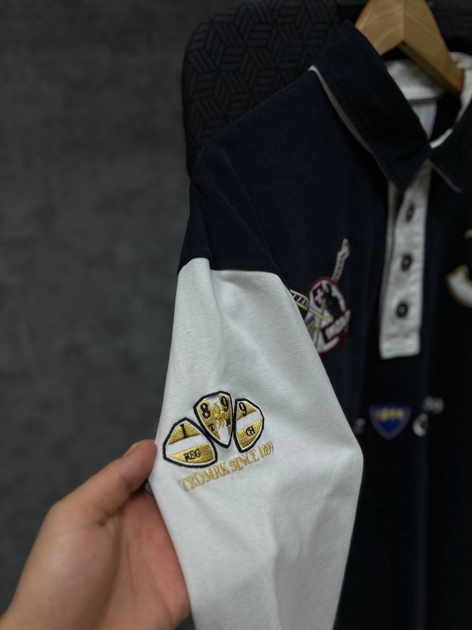 Polo Ralph Lauren × Vintage Vintage Polo Ralph Lauren St.Moritz PRL Rugby Sweatshirt Size US XXL / EU 58 / 5 - 7 Thumbnail