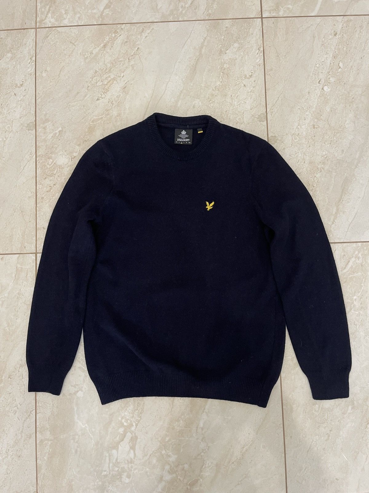 Lyle & Scott Vintage Knit Lyle & Scott Wool Casual Sweater blue Size US M / EU 48-50 / 2 - 4 Thumbnail