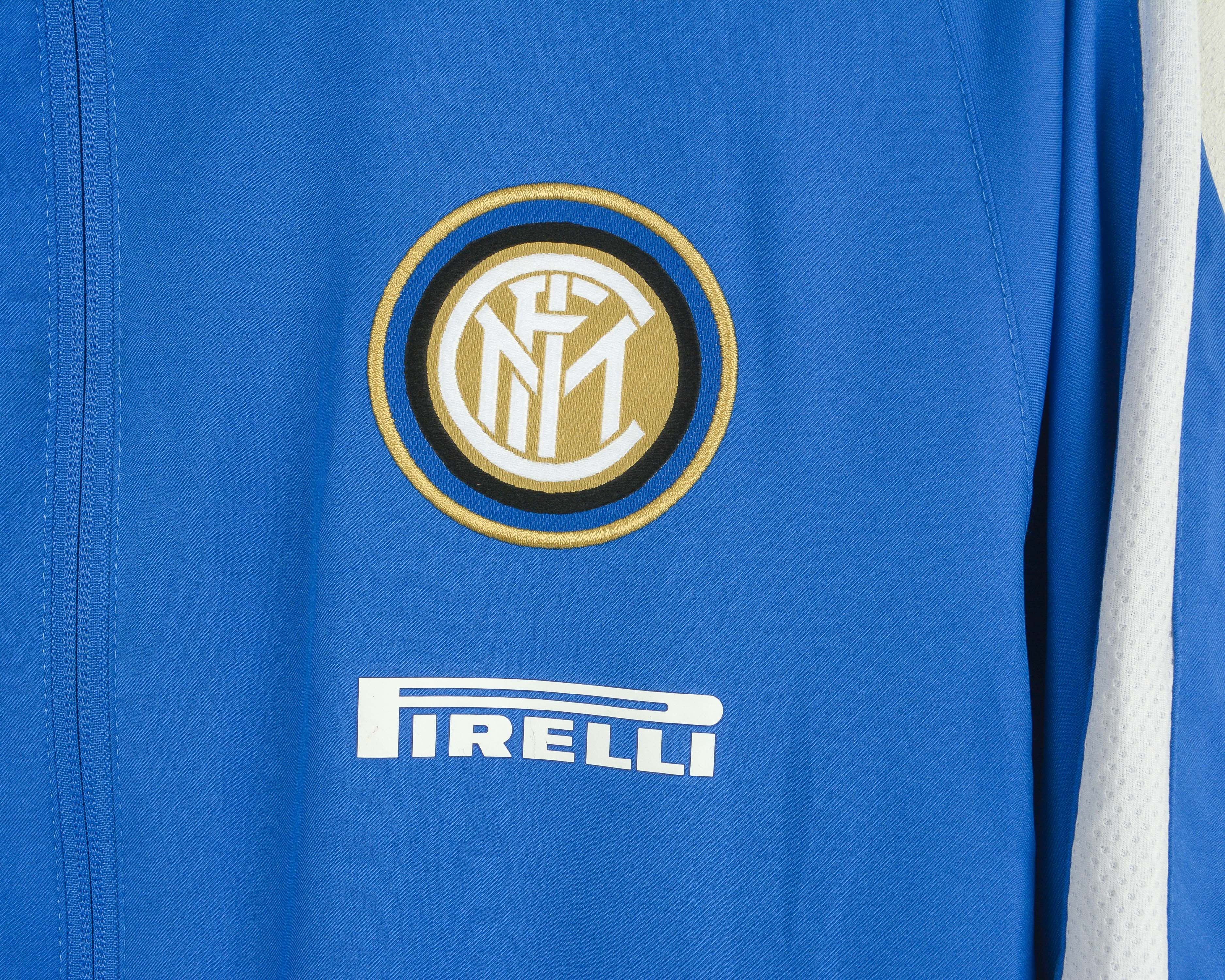 Nike Inter Milan Dri-Fit Men S tracksuit football jacket soccer Size US S / EU 44-46 / 1 - 3 Thumbnail
