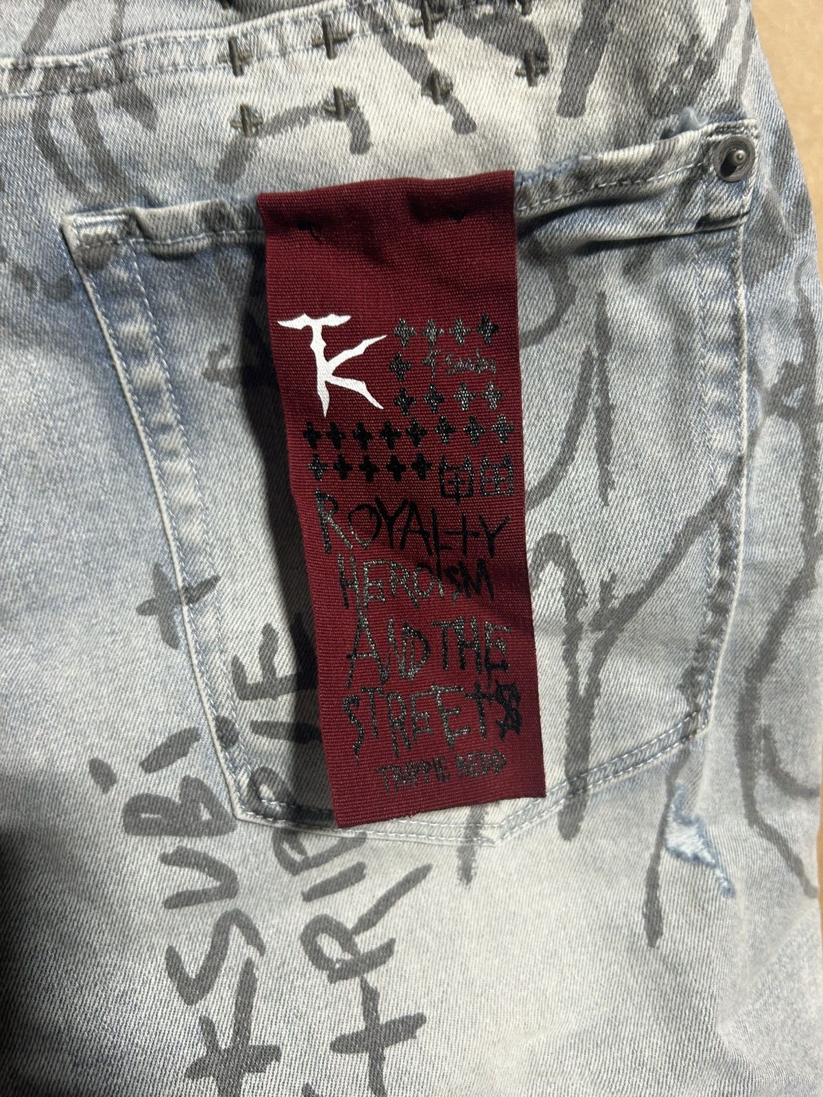 Ksubi Ksubi x Trippie Redd van winkle devils jeans Size US 40 / EU 56 - 6 Thumbnail