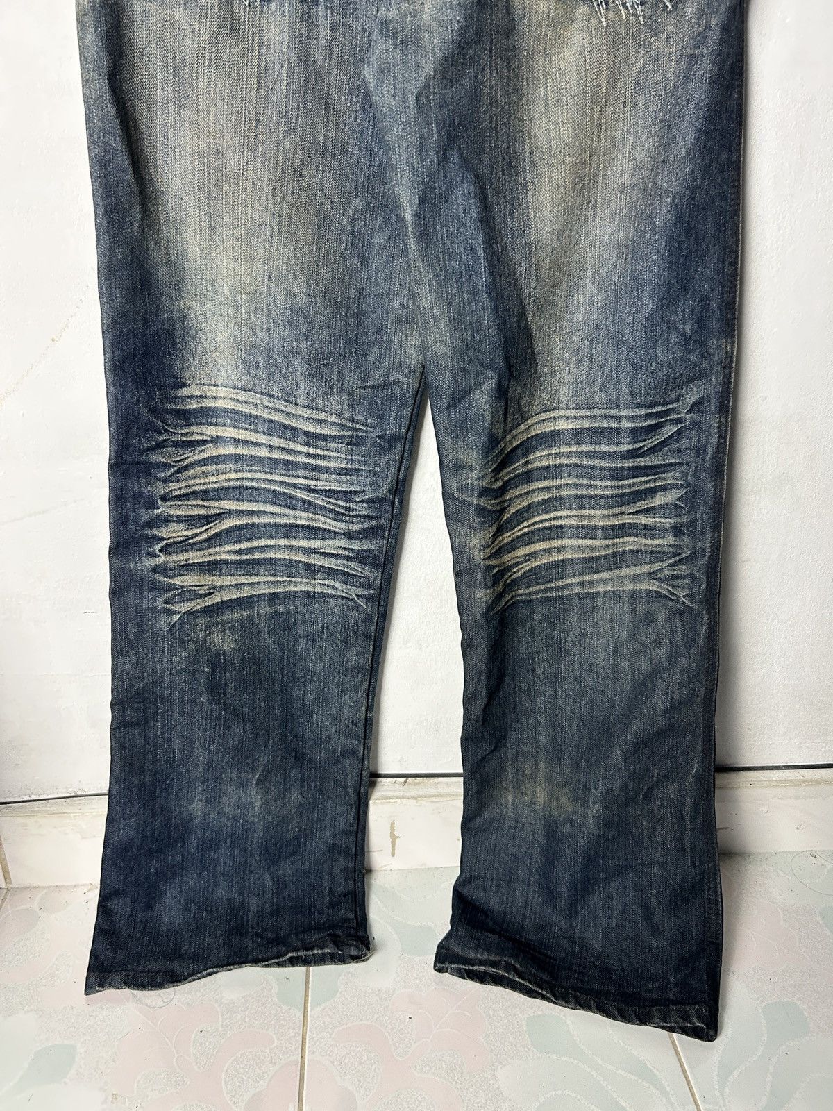 If Six Was Nine Japanese denim sick faded clawmark punk tornado mart ppfm Size US 32 / EU 48 - 3 Thumbnail