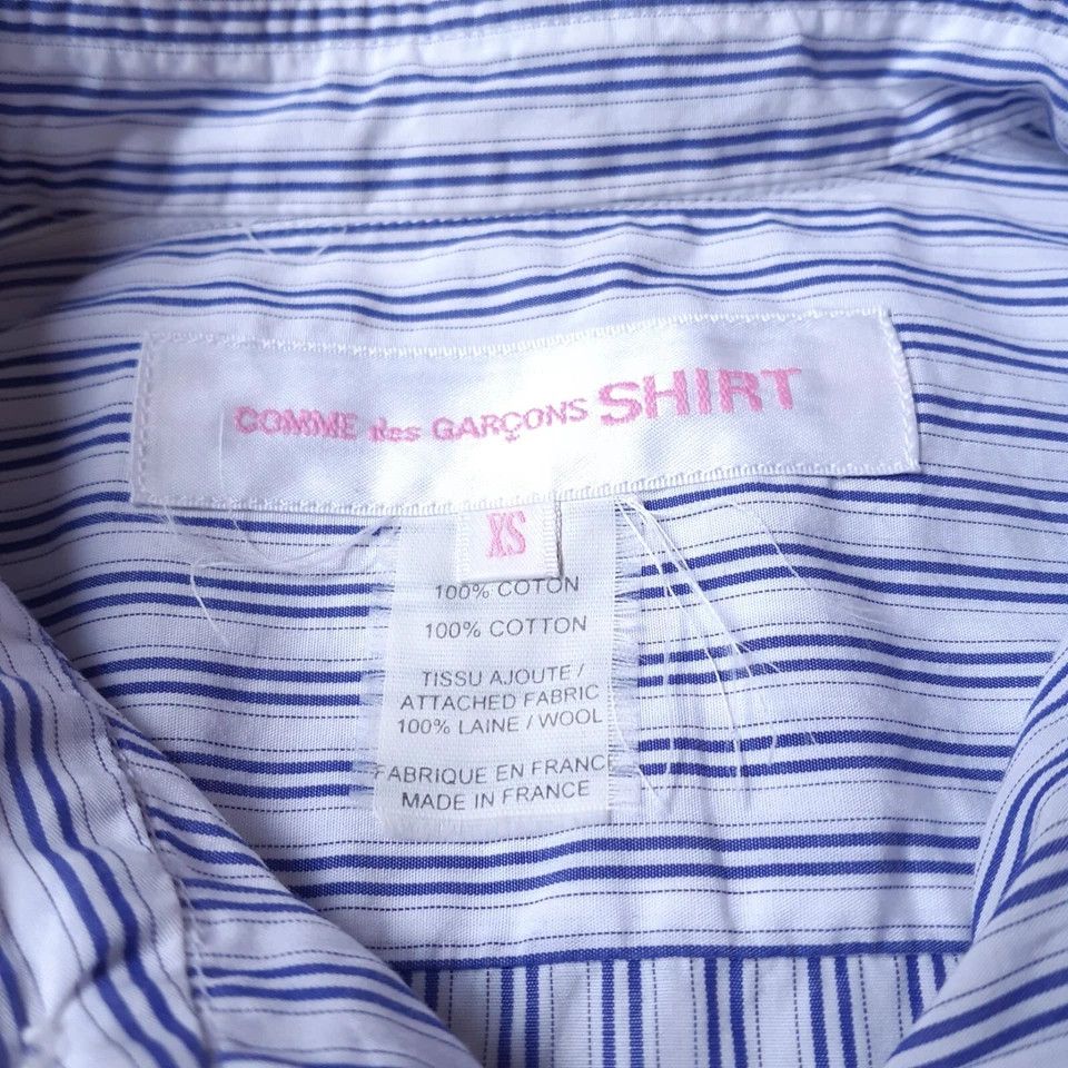 Comme des Garcons Comme Des Garcons SHIRT France Tops Shirt Size XS / US 0-2 / IT 36-38 - 8 Thumbnail