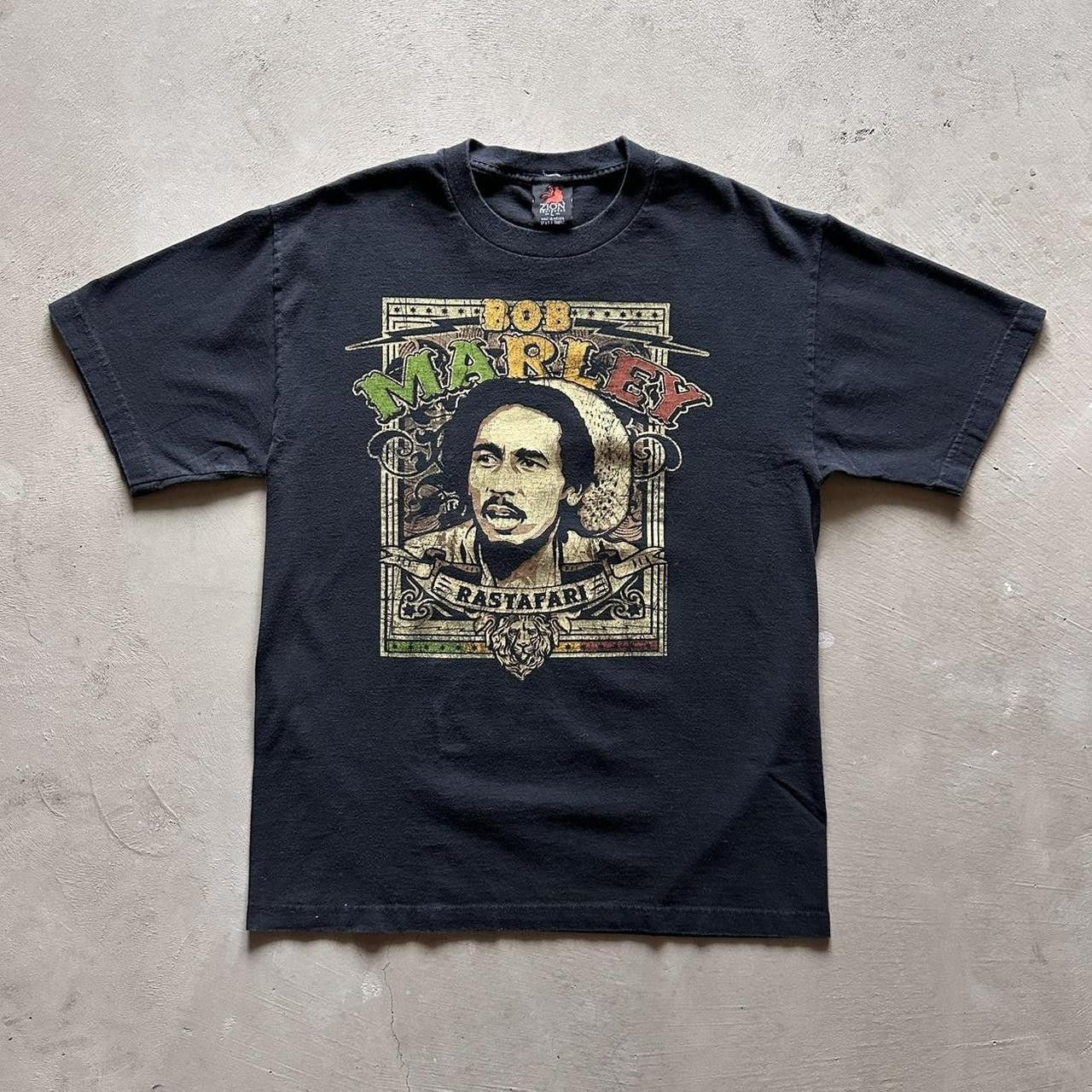 Vintage vintage y2k bob marley rastafari boxy tshirt Size US L / EU 52-54 / 3 - 1 Thumbnail