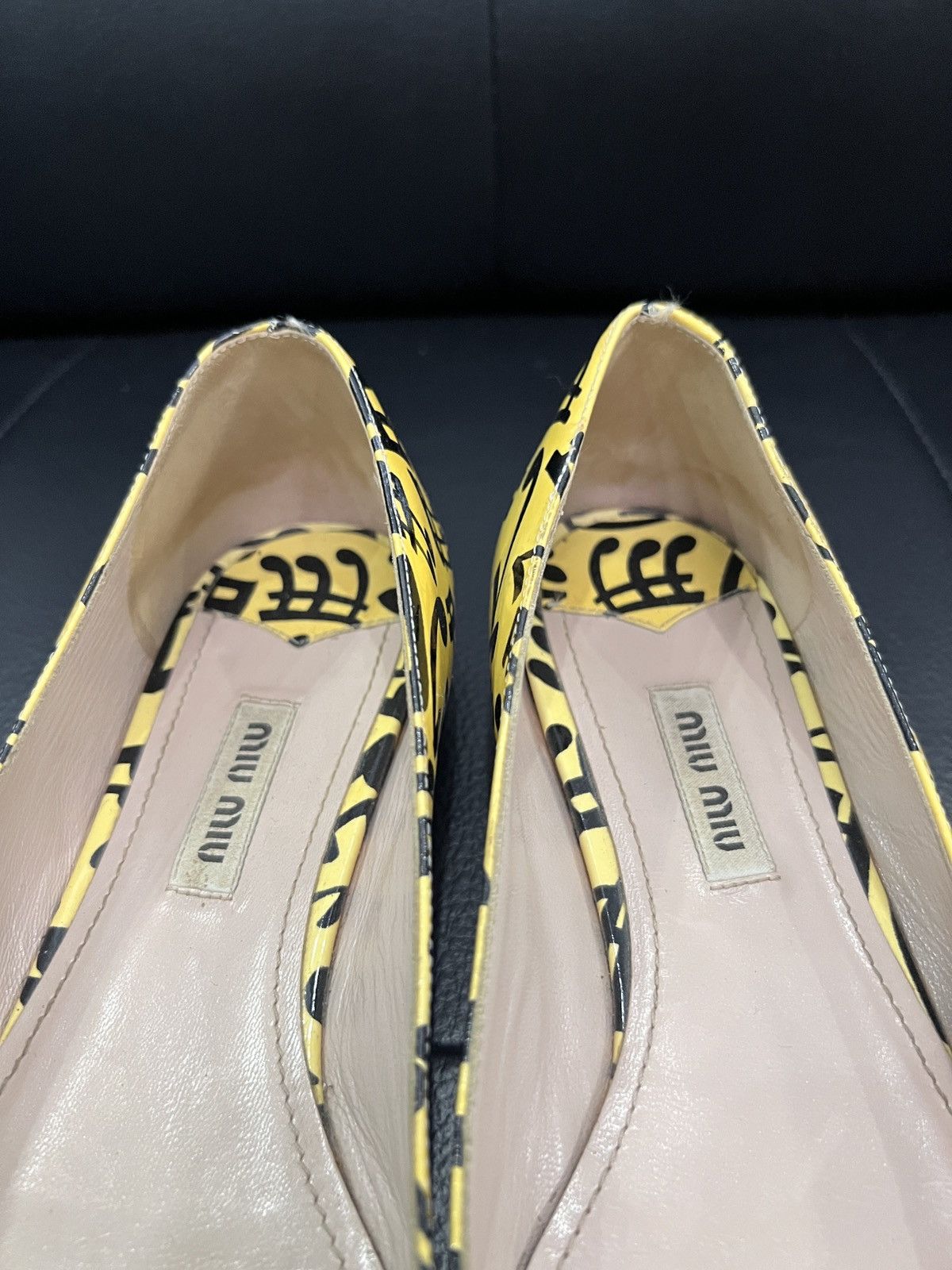 Miu Miu Miu Miu Musical Note Pointed-Toe Flats Size US 7 / IT 37 - 10 Thumbnail