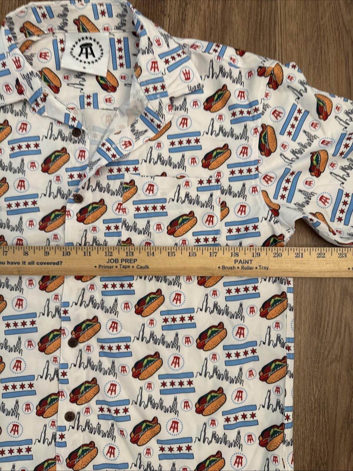 Other Barstool Sports Chicago Hot Dog Hawaiian Shirt Tropical Bros Size US M / EU 48-50 / 2 - 4 Thumbnail
