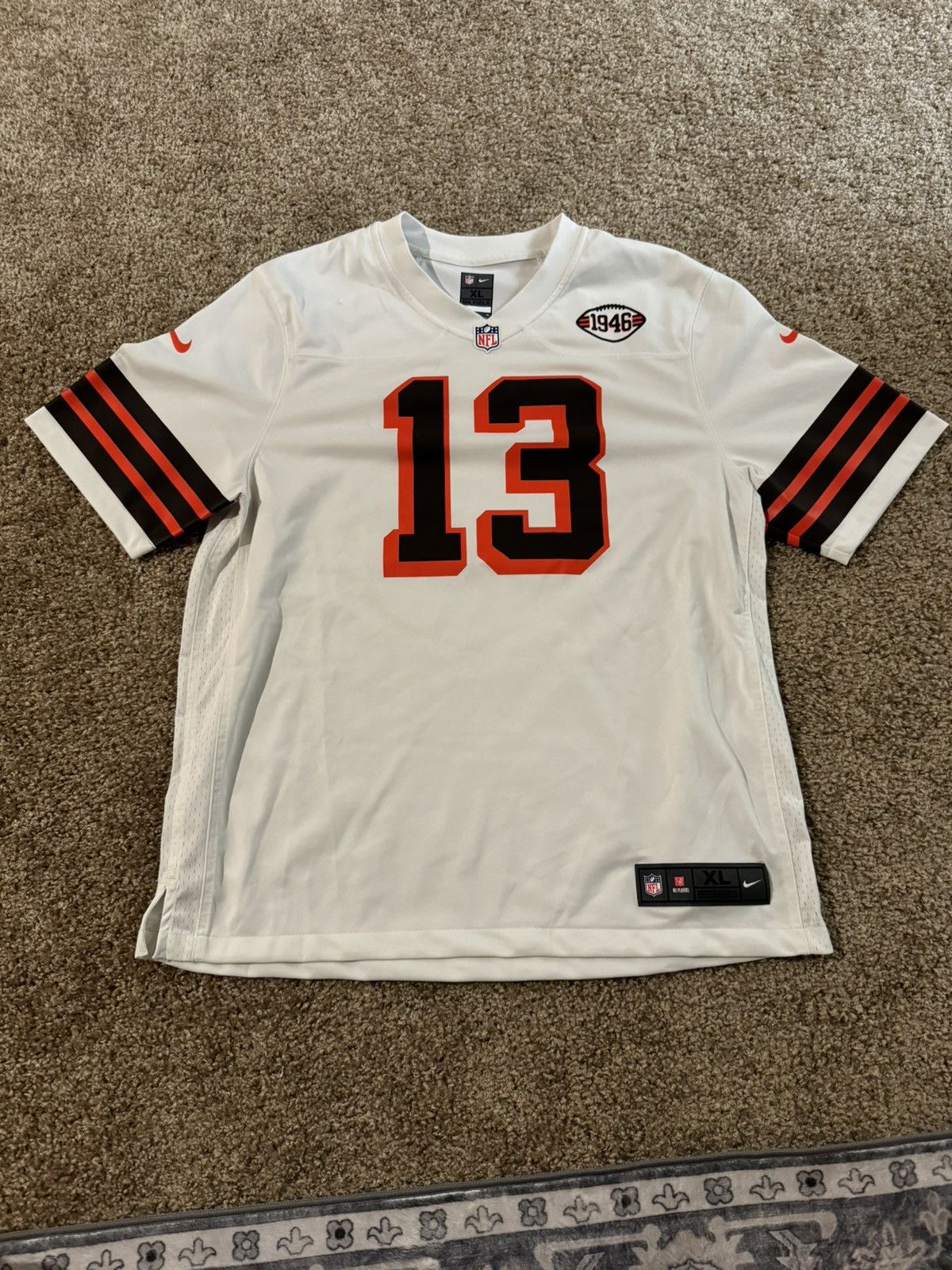 NFL × Nike CLEVELAND BROWNS ODELL BECKHAM JR. JERSEY Size US XL / EU 56 / 4 - 1 Thumbnail