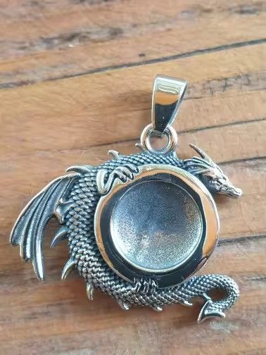 Jewelry Tree of Life and dragon Pendant Necklace Size ONE SIZE - 5 Thumbnail