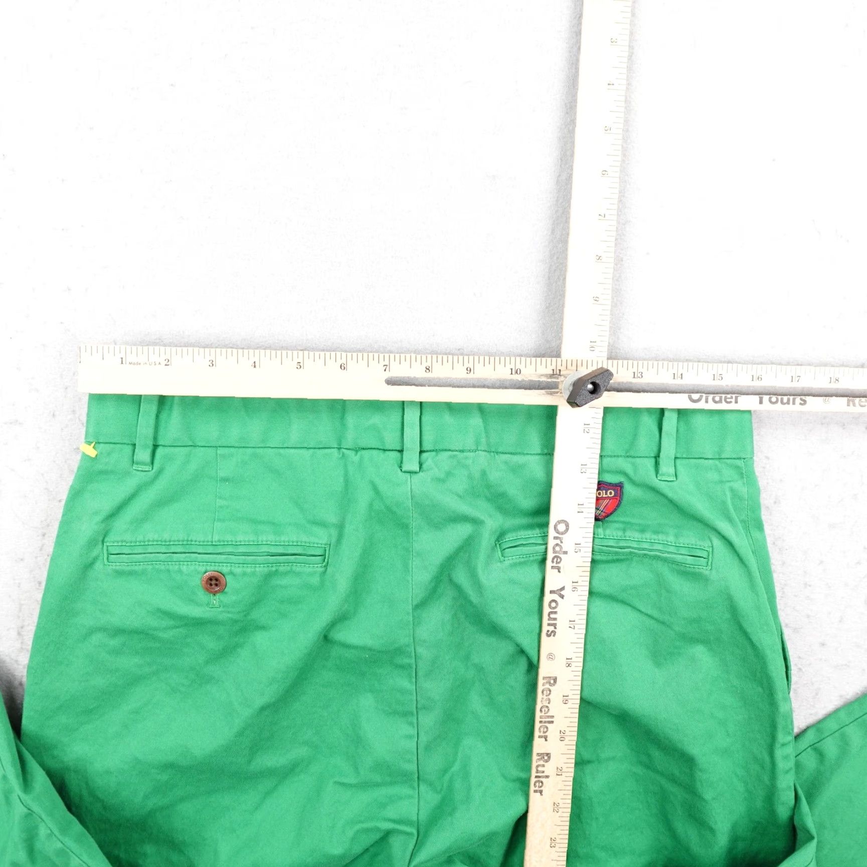 Polo Ralph Lauren VINTAGE Polo Ralph Lauren Pants Chino Men 32x32 Green Cotton Twill Stretch Polo Golf Size US XS / EU 42 / 0 - 7 Thumbnail