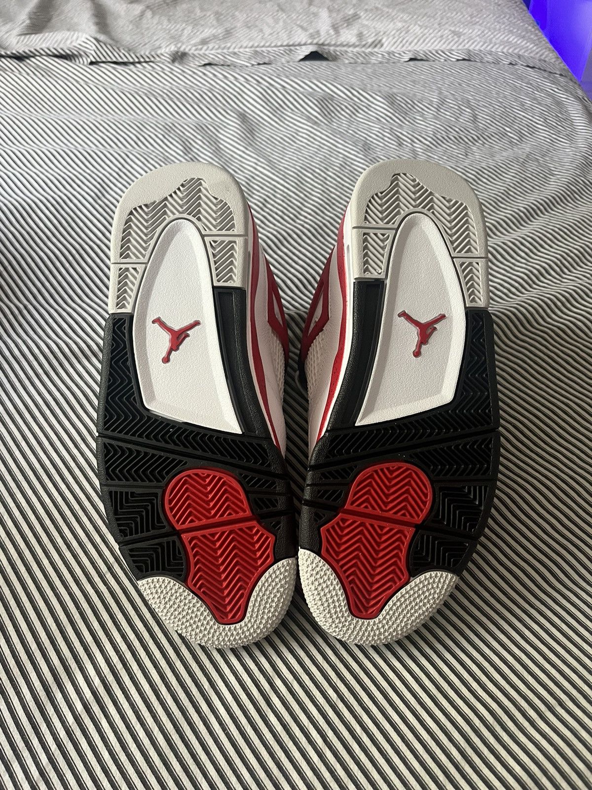 Jordan Brand × Nike jordan 4 red cement Size US 7.5 / EU 40-41 - 6 Thumbnail