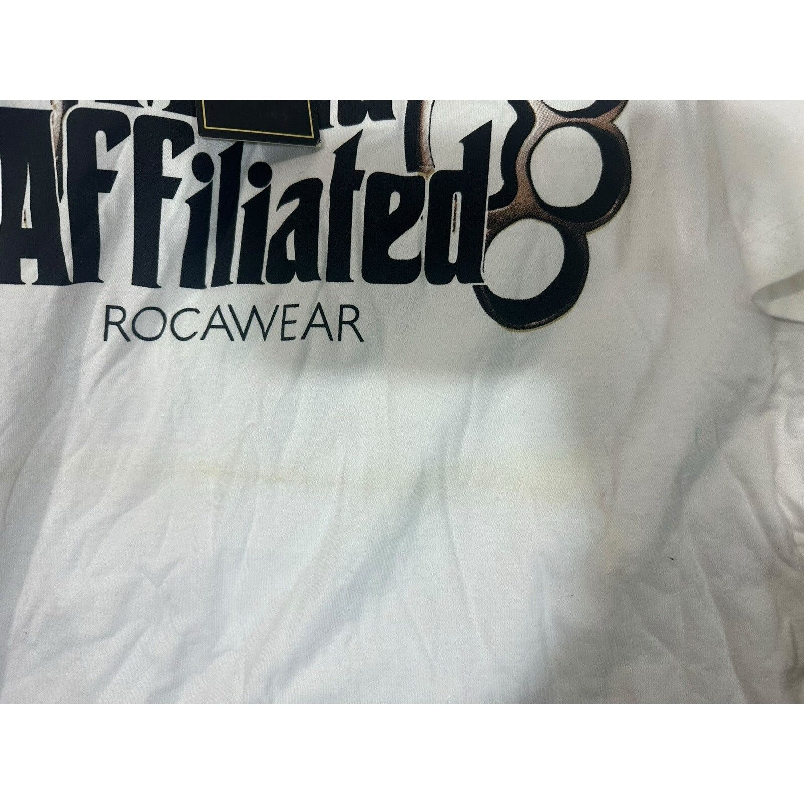Rocawear Vintage Rocawear T-Shirt Hip Hop Y2K 90’s 2000’s Jay-Z 50 Ce Size US XXL / EU 58 / 5 - 5 Thumbnail