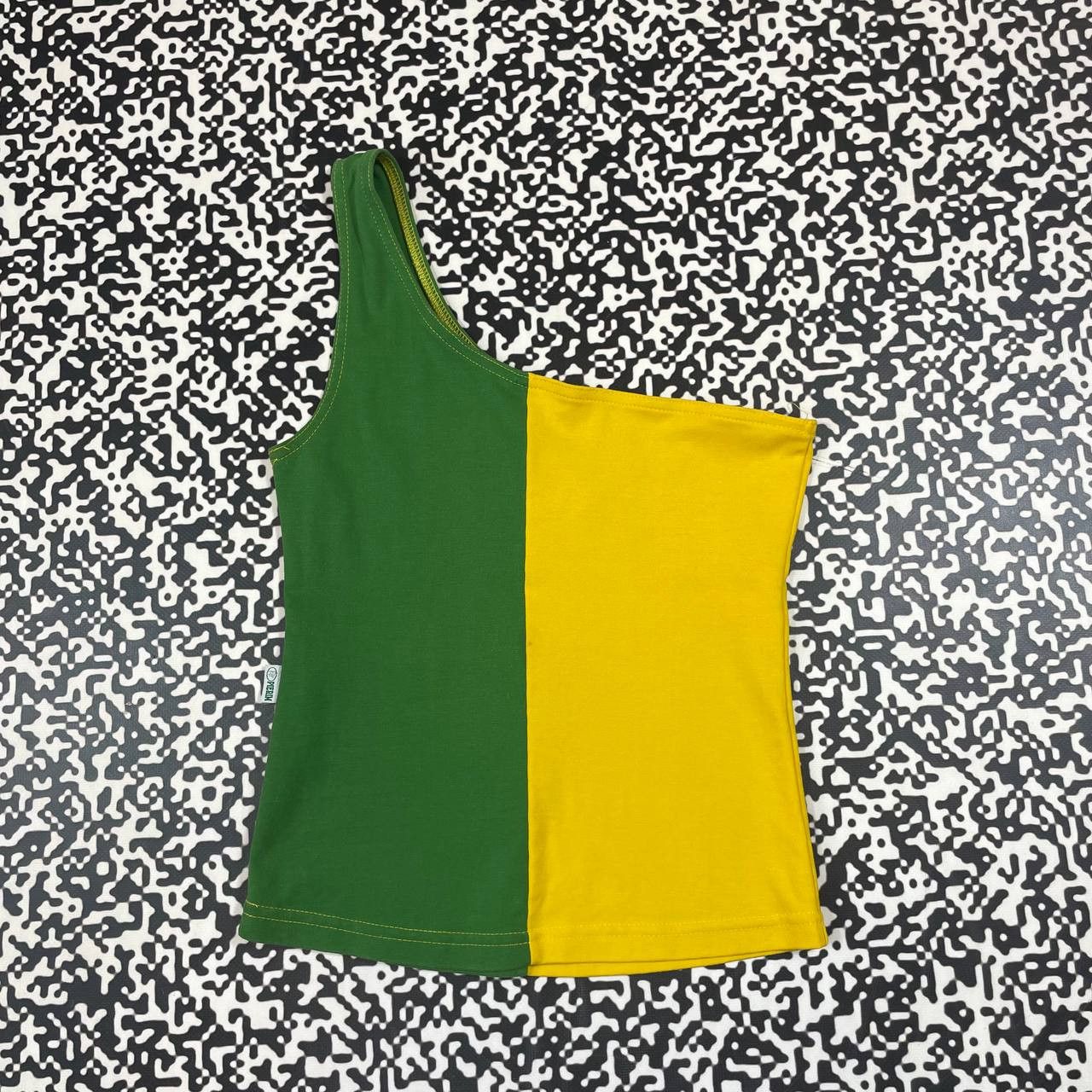 Vintage Vintage Y2K Brasil Retro Soccer Style Tank Top Blokecore Size M / US 6-8 / IT 42-44 - 8 Thumbnail