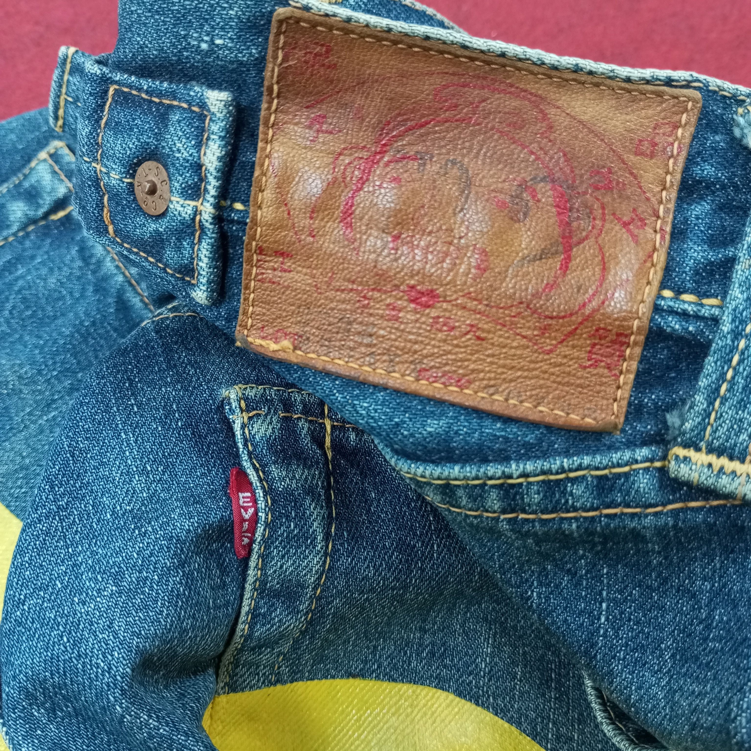 Evisu Vintage Evis Japanese Brand Custom Daicock Jeans c235n25 Size US 28 / EU 44 - 15 Thumbnail