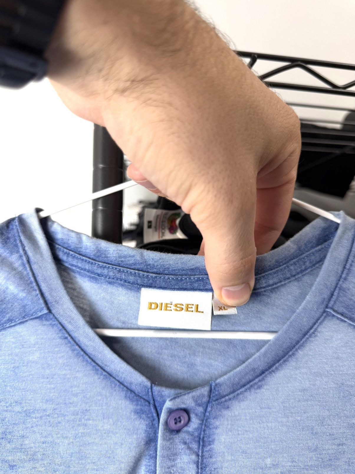Diesel Vintage Diesel Gradient Longsleeve Archive Retro Streetwear Size US XL / EU 56 / 4 - 4 Thumbnail