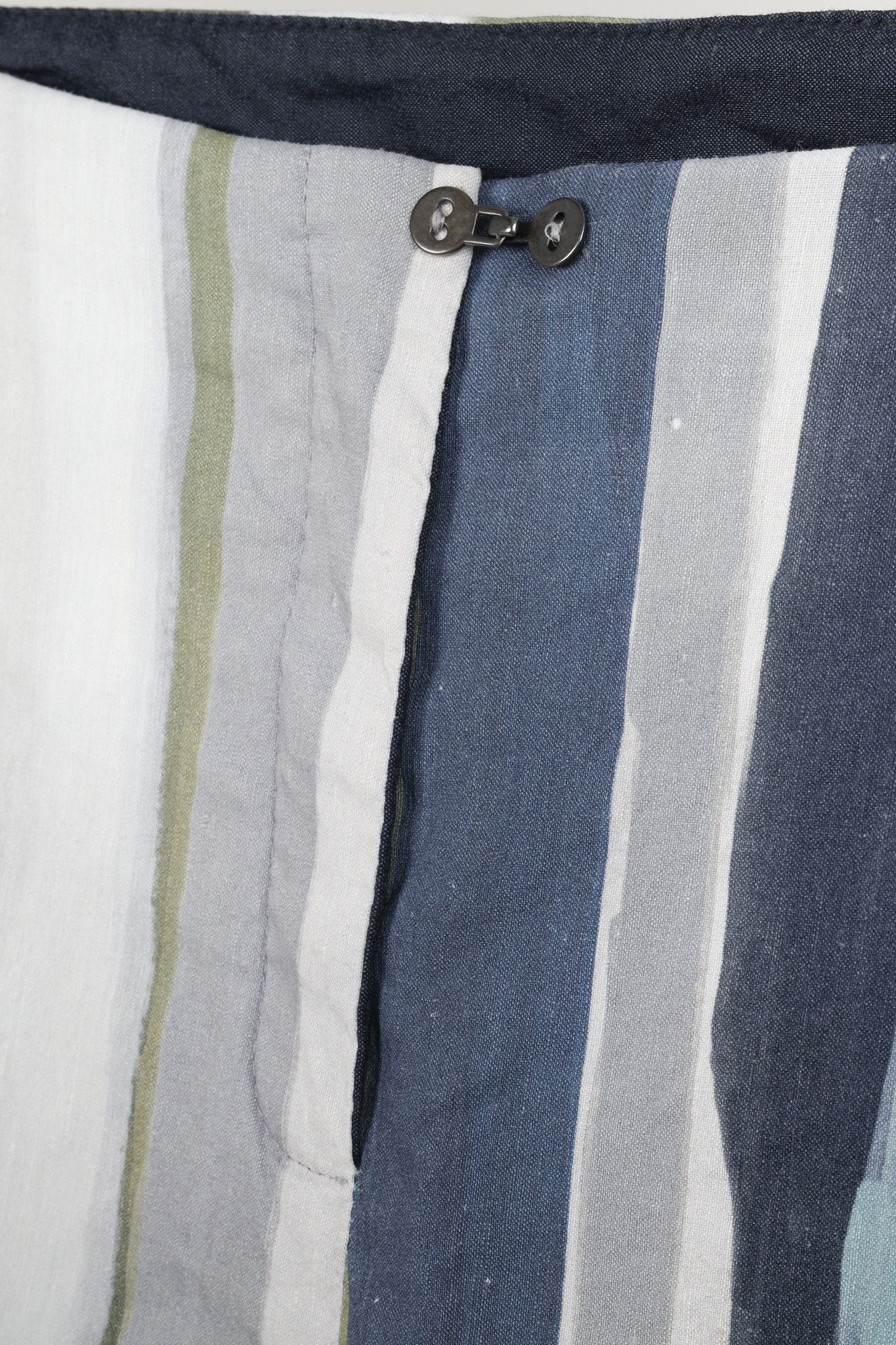 Annette Gortz Annette Gortz Caro White-Multicoloured Tapered Pants Size 30" / US 8 / IT 44 - 8 Thumbnail