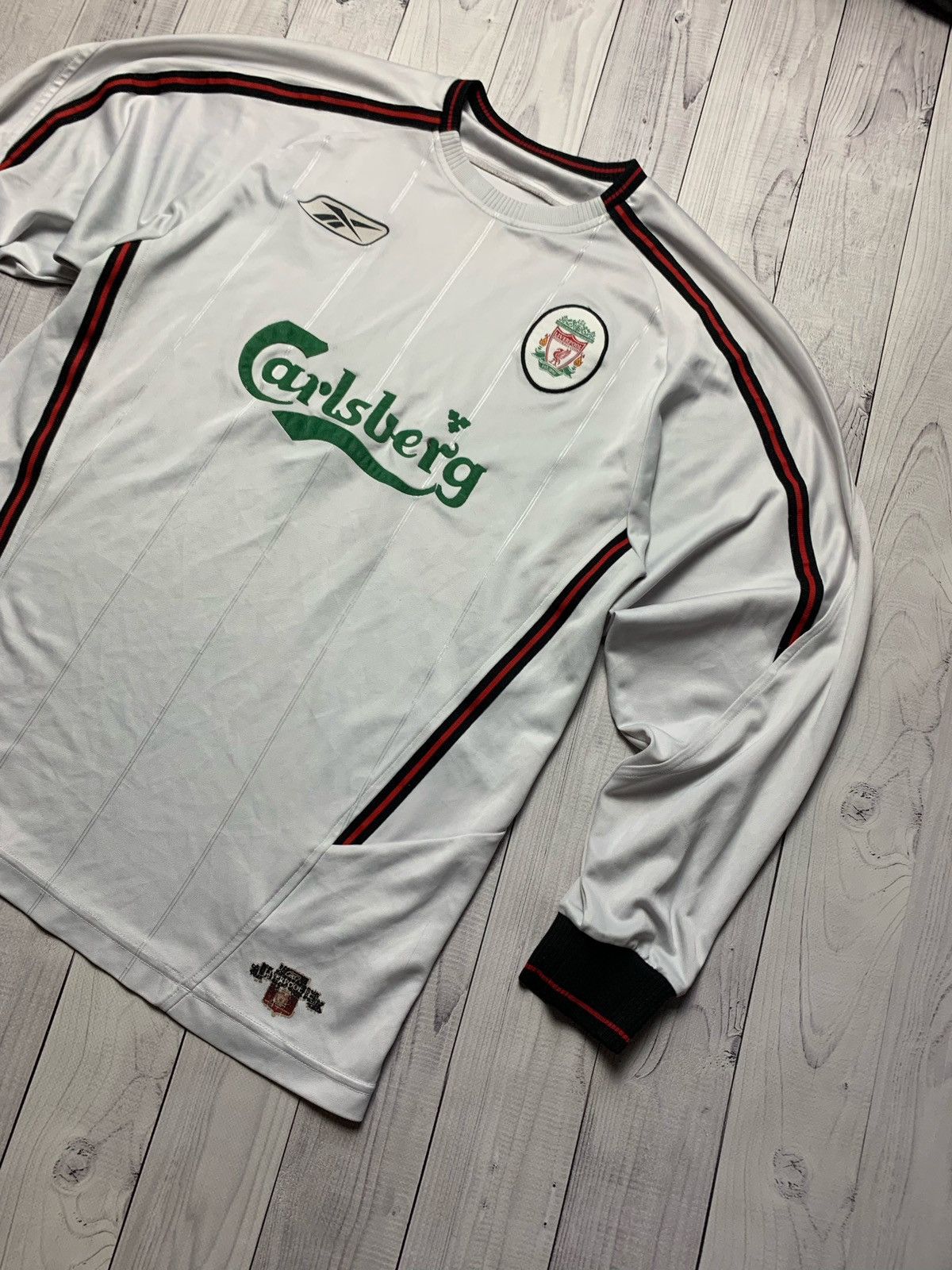 Reebok Liverpool vintage long sleeve soccer jersey Size S Size US S / EU 44-46 / 1 - 2 Thumbnail