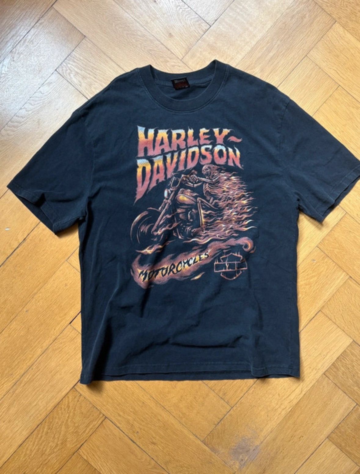 Harley Davidson Harley Davidson Motorcycle T-Shirt Apalachian PA Size US XL / EU 56 / 4 - 1 Thumbnail
