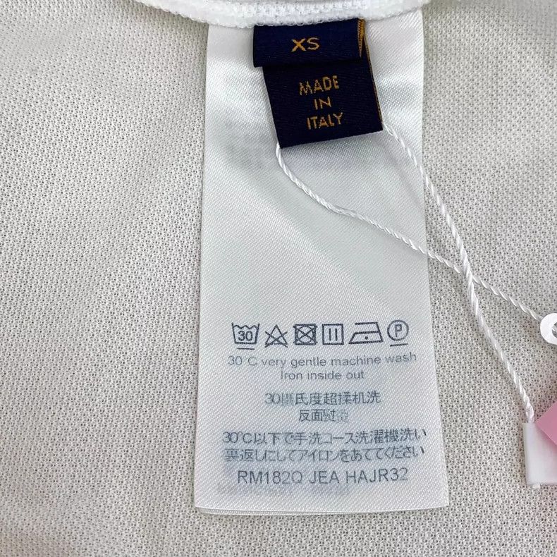 Louis Vuitton Louis Vuitton White embroidered logo cotton short sleeve P Size US XS / EU 42 / 0 - 7 Thumbnail
