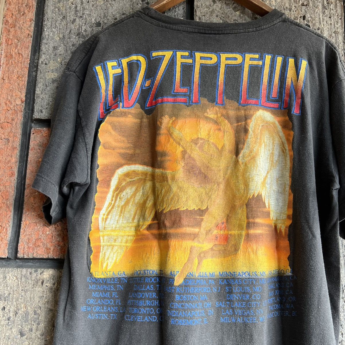 Band Tees 1995 Led Zeppelin No Quarter Tour Band Tee Shirt Unledded Size US L / EU 52-54 / 3 - 5 Thumbnail
