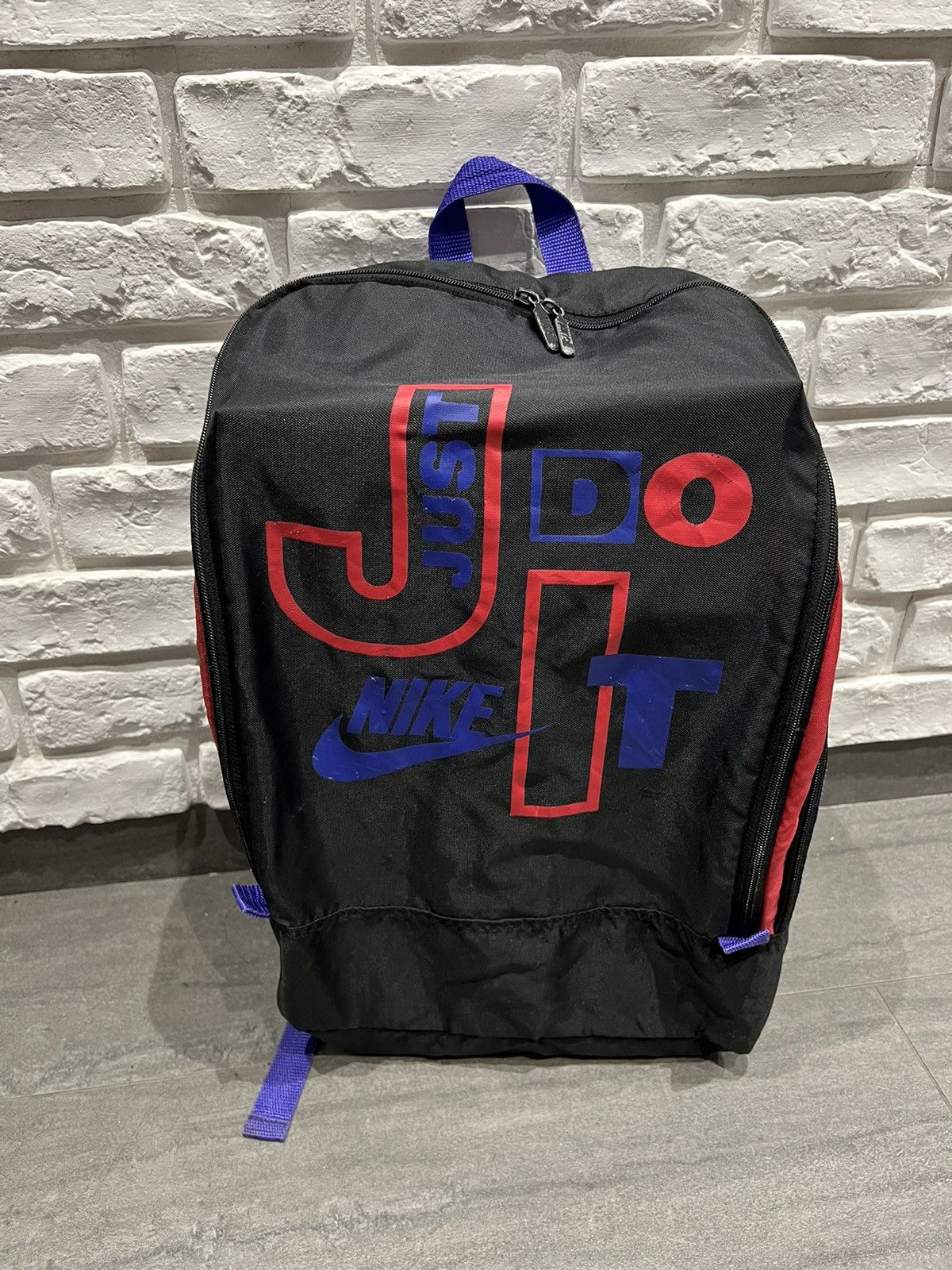 Nike × Rare × Vintage Vintage Nike Just do it Backpack 90s