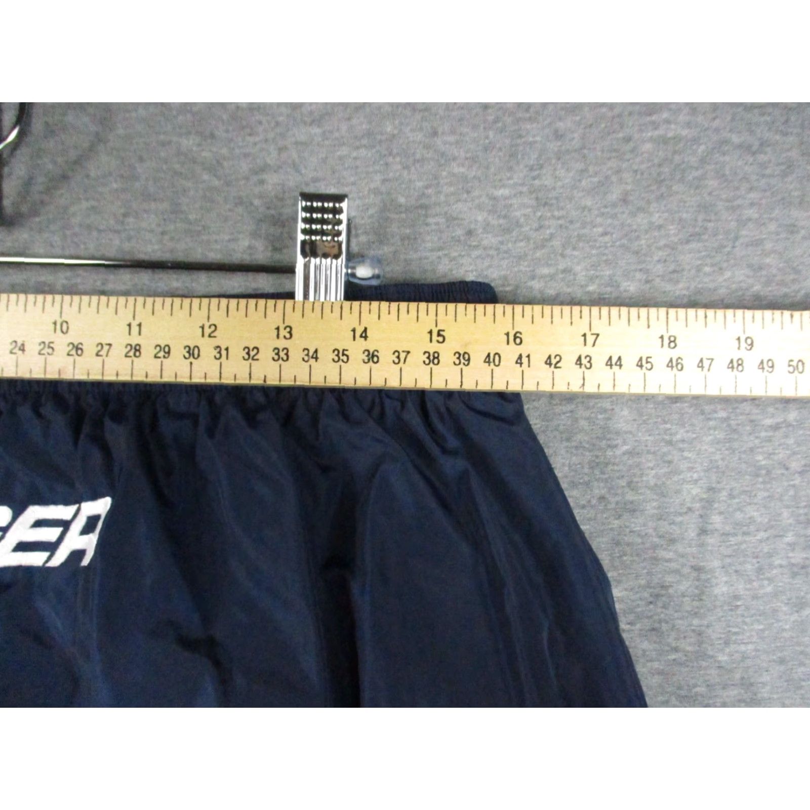 Tommy Hilfiger VINTAGE Tommy Hilfiger Track Pants XL Men Blue Lined Zip Ankle Drawstring Size US 36 / EU 52 - 7 Thumbnail