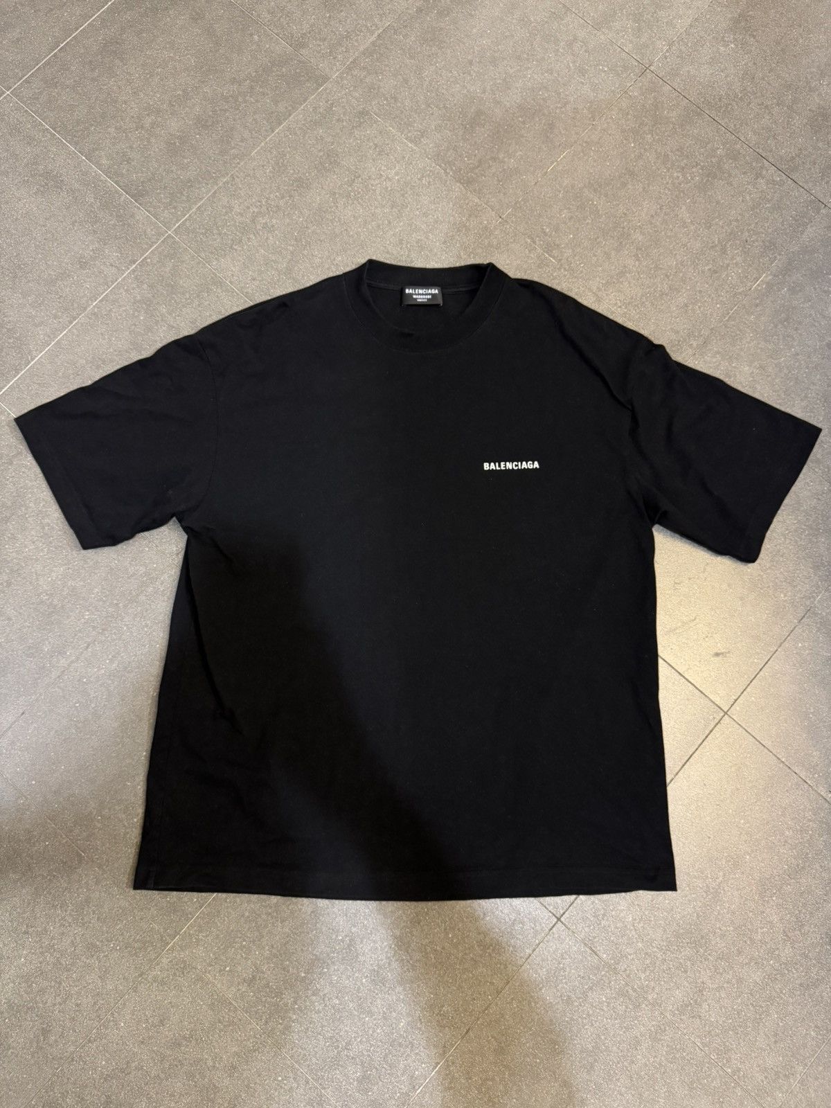 Balenciaga Balenciaga Logo T-Shirt Size US L / EU 52-54 / 3 - 1 Thumbnail