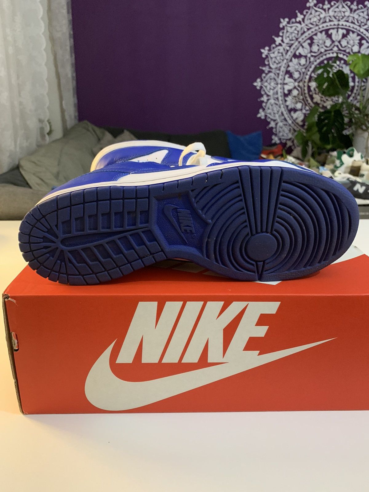 Nike Nike Dunk Low Retro SP Kentucky sz 10.5 Size US 10.5 / EU 43-44 - 6 Thumbnail