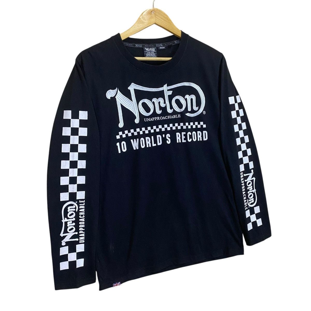 Norton Norton England Unapproachable Longsleeve Tee Size US S / EU 44-46 / 1 - 2 Thumbnail