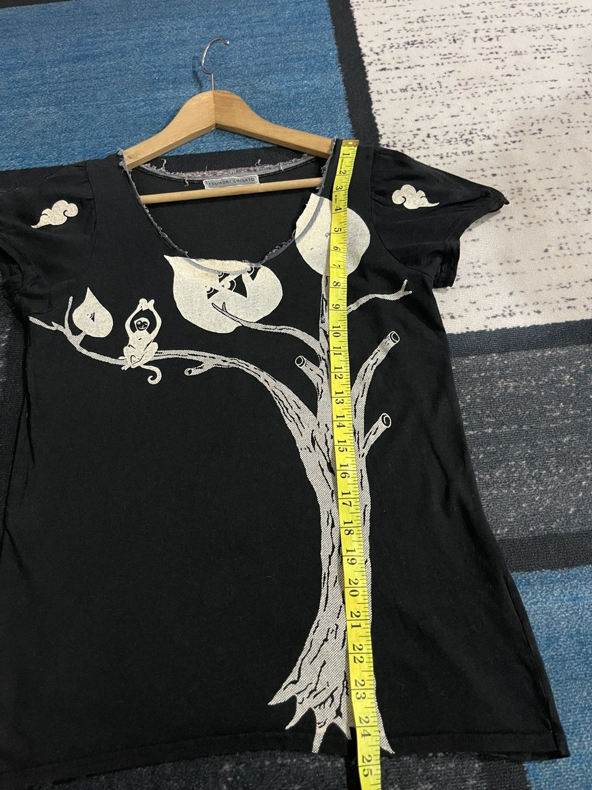 Issey Miyake Issey Miyake Tsumori Chisato Tree Design Tee Size S / US 4 / IT 40 - 14 Thumbnail