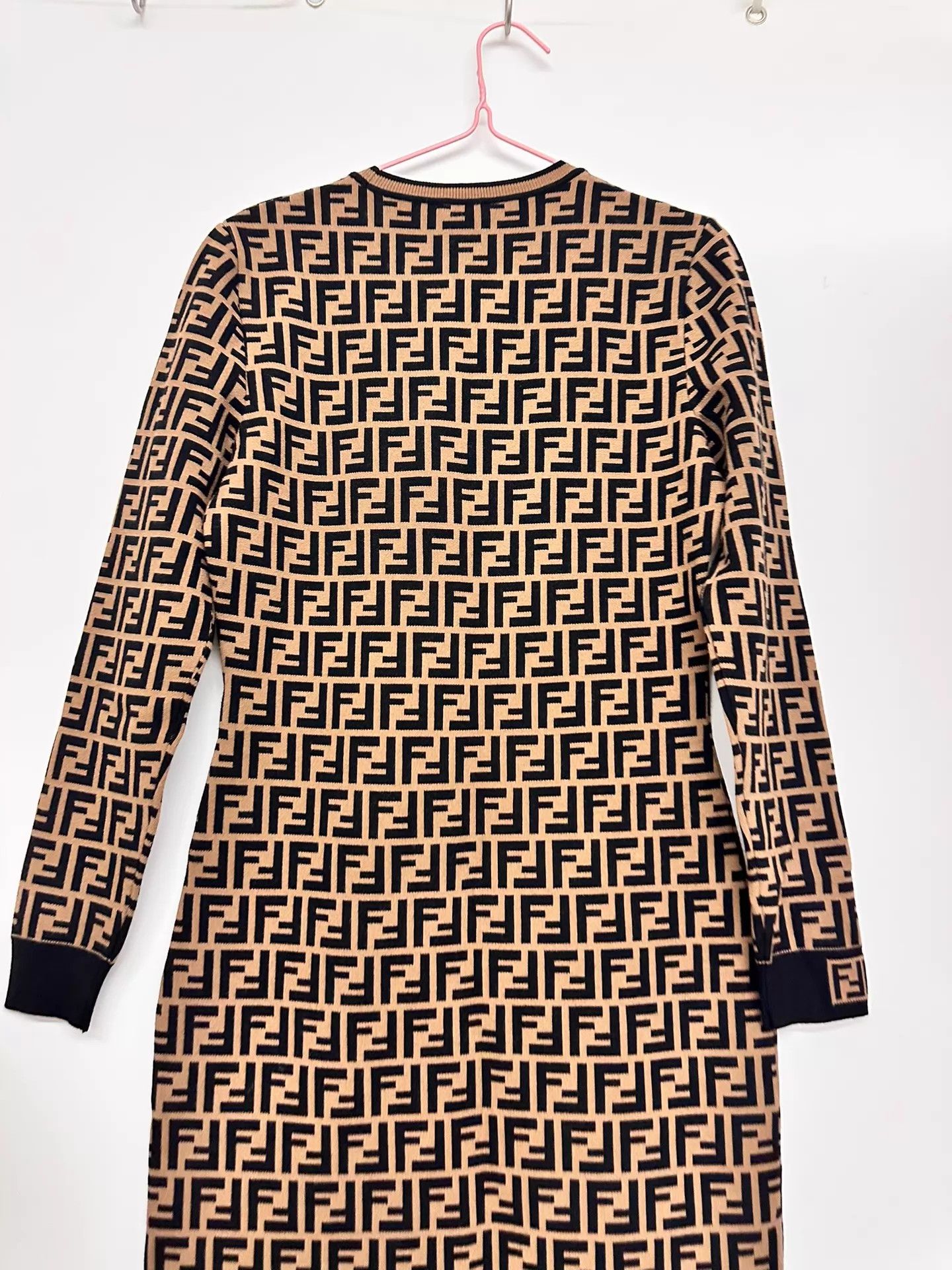 Fendi Fendi Women's All Over Print Dress 42 Size M / US 6-8 / IT 42-44 - 6 Thumbnail