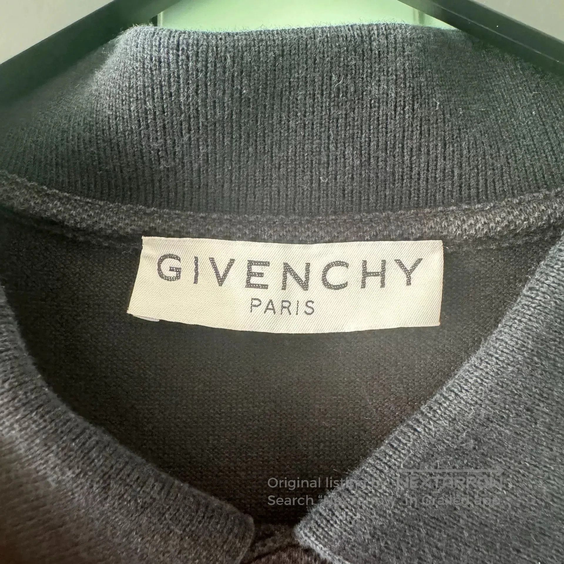 Givenchy Givenchy Black Polo Shirt S. Size US S / EU 44-46 / 1 - 3 Thumbnail