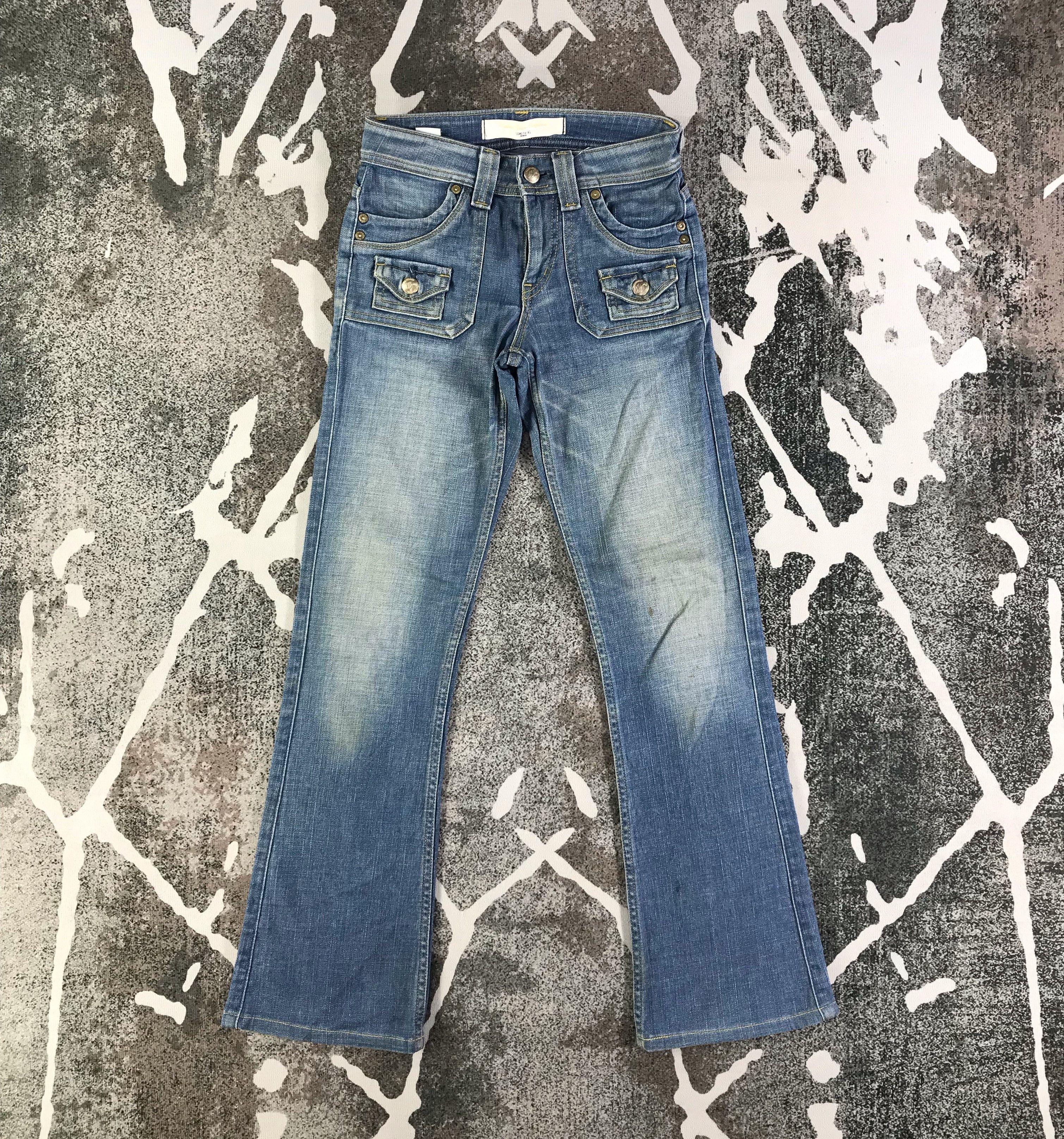 Edwin Edwin Venus Bush Pants Flare Jeans KJ2007 Size 26" / US 2 / IT 38 - 1 Thumbnail