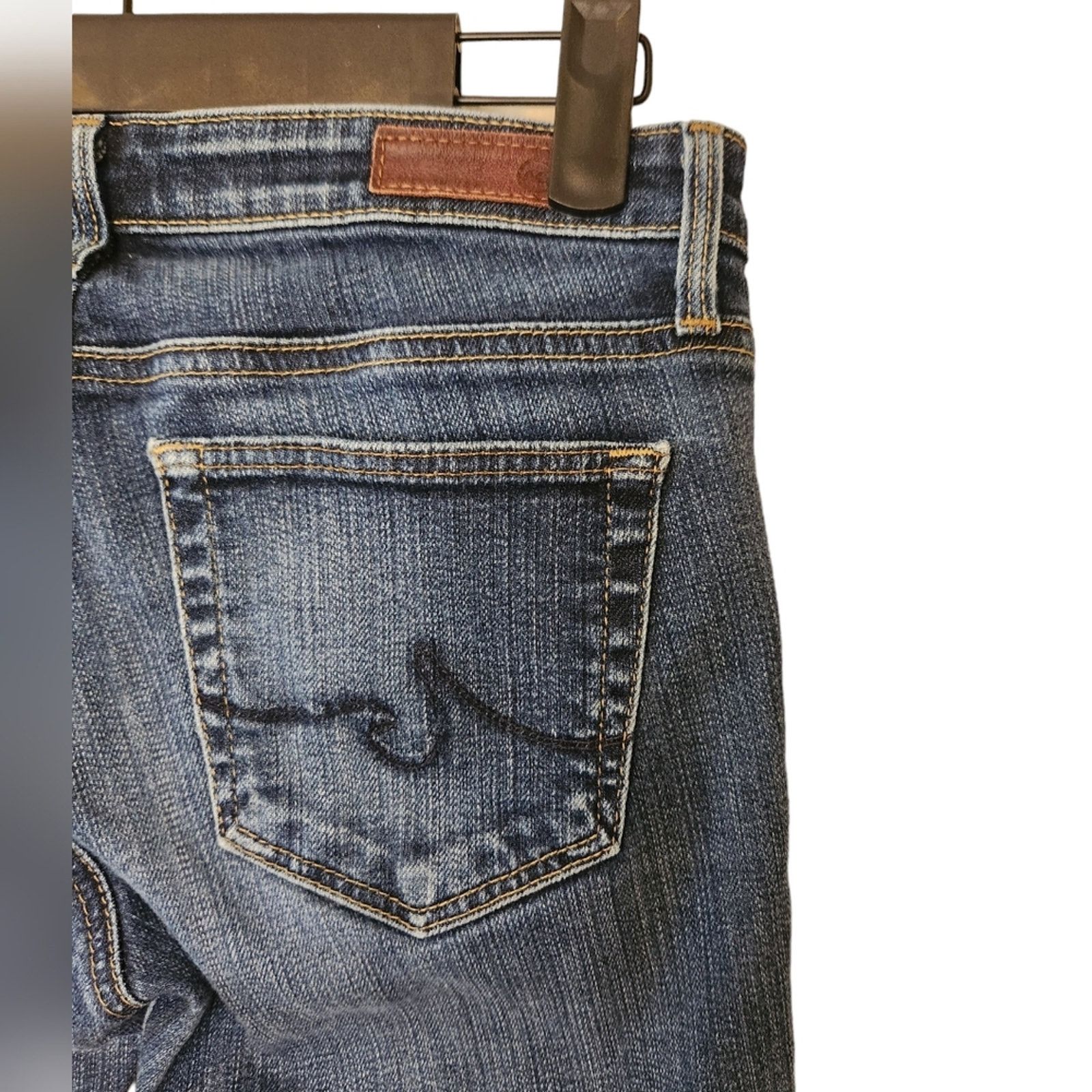AG Adriano Goldschmied AG Adriano Goldschmied The Aubrey Skinny straight jeans 26 Size 26" / US 2 / IT 38 - 6 Thumbnail