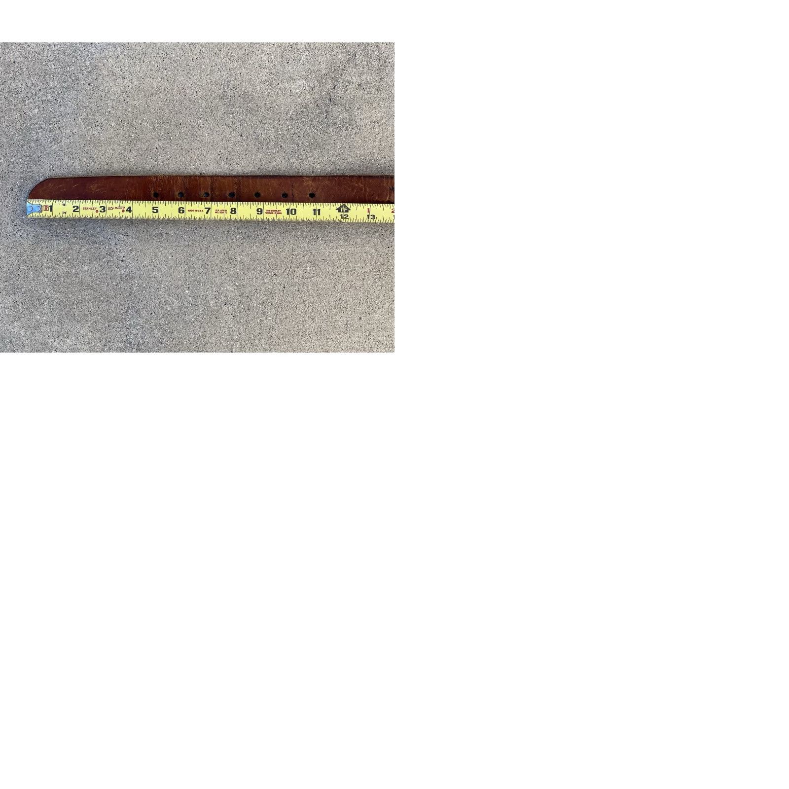 Abercrombie & Fitch VINTAGE Abercrombie & Fitch leather belt Mens 38 Brown Leather Boho 1990s 2000s Y2K Casual Belt Size ONE SIZE - 12 Thumbnail