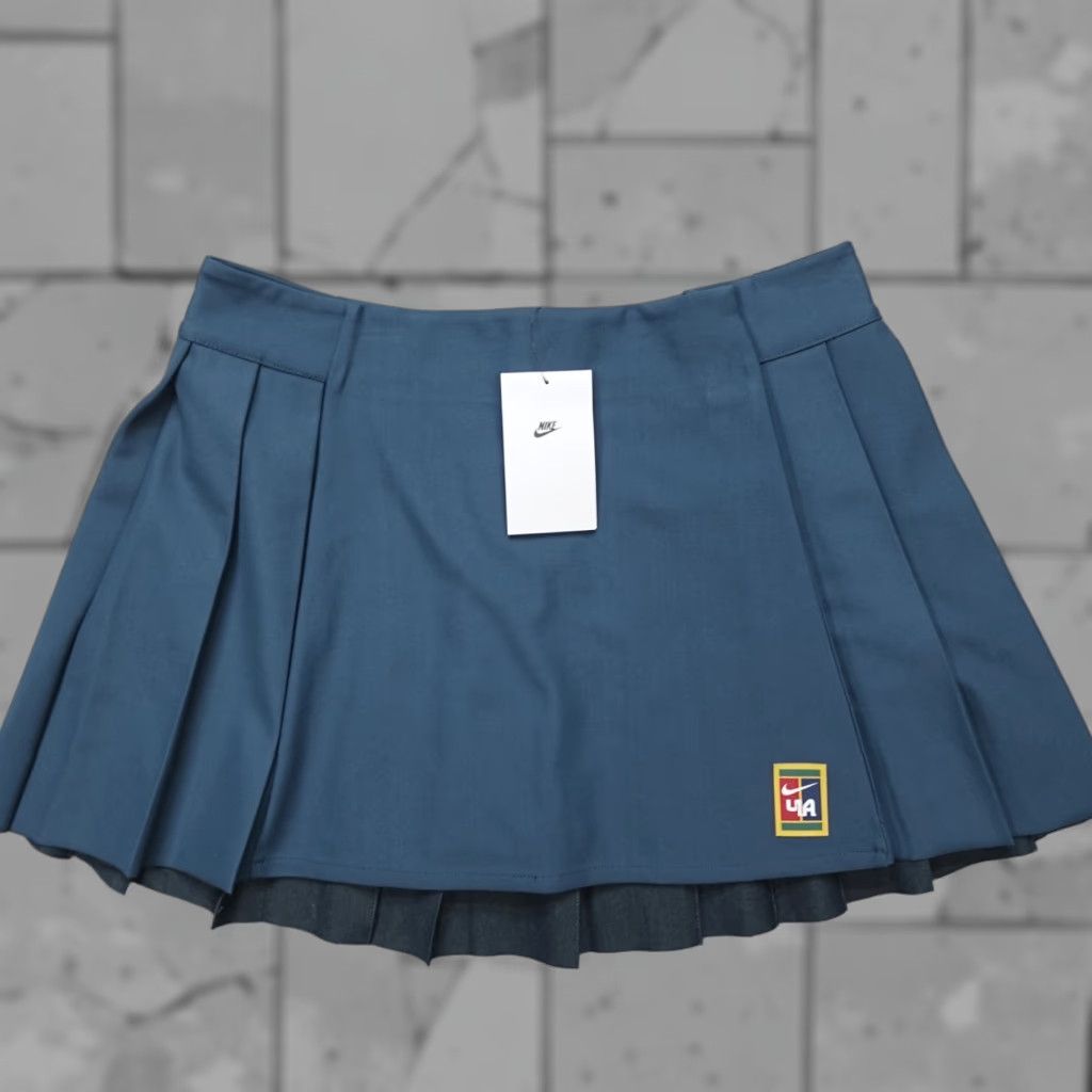 Nike Nike x Yoon Ahn Tennis Pleated Mini Skirt Embroidered FZ0278 Armory Navy Size L Size 36" / US 14 / IT 50 - 1 Thumbnail