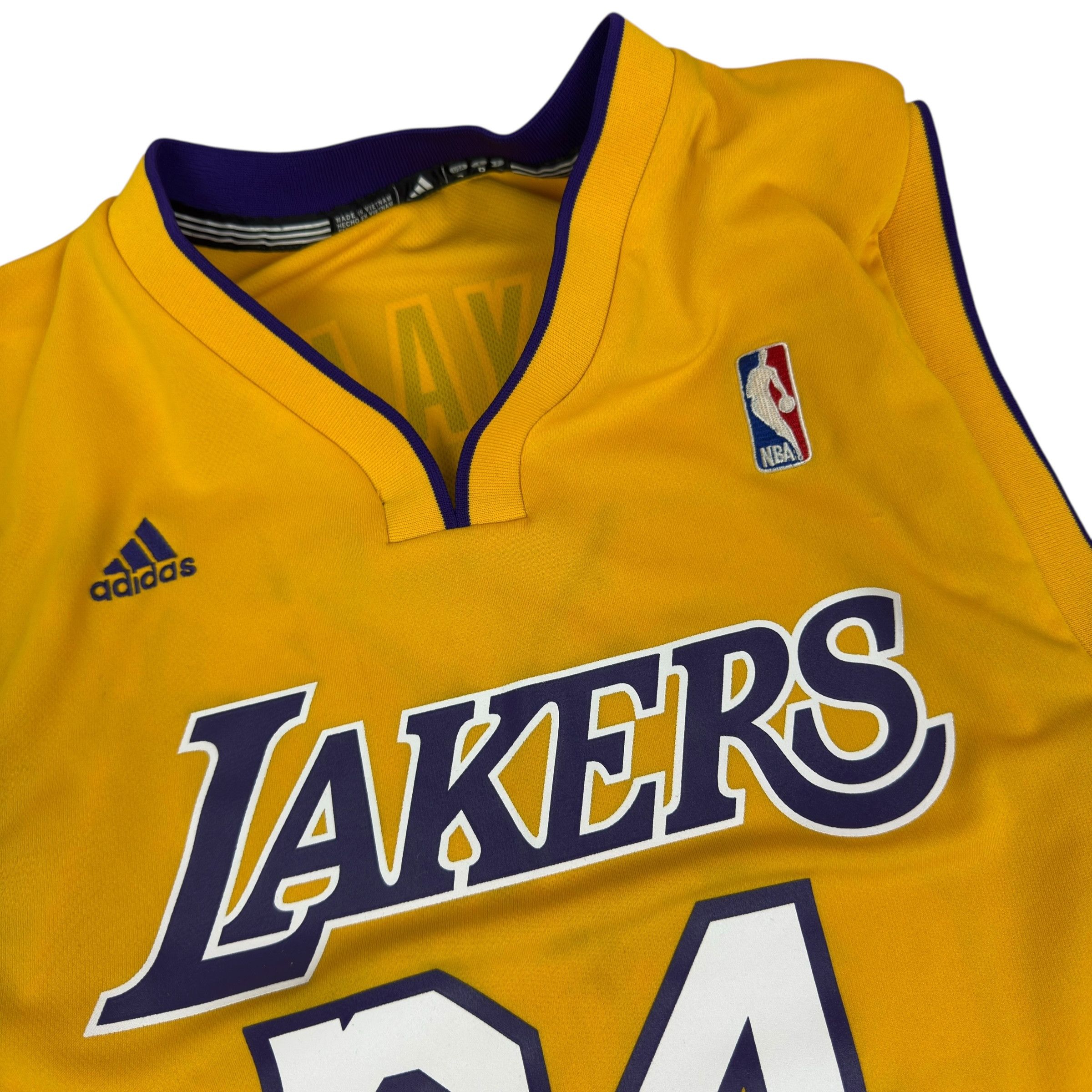 Adidas Adidas Men's NBA Kobe Bryant# 24 Los Angeles Lakers Jersey S Size US S / EU 44-46 / 1 - 3 Thumbnail