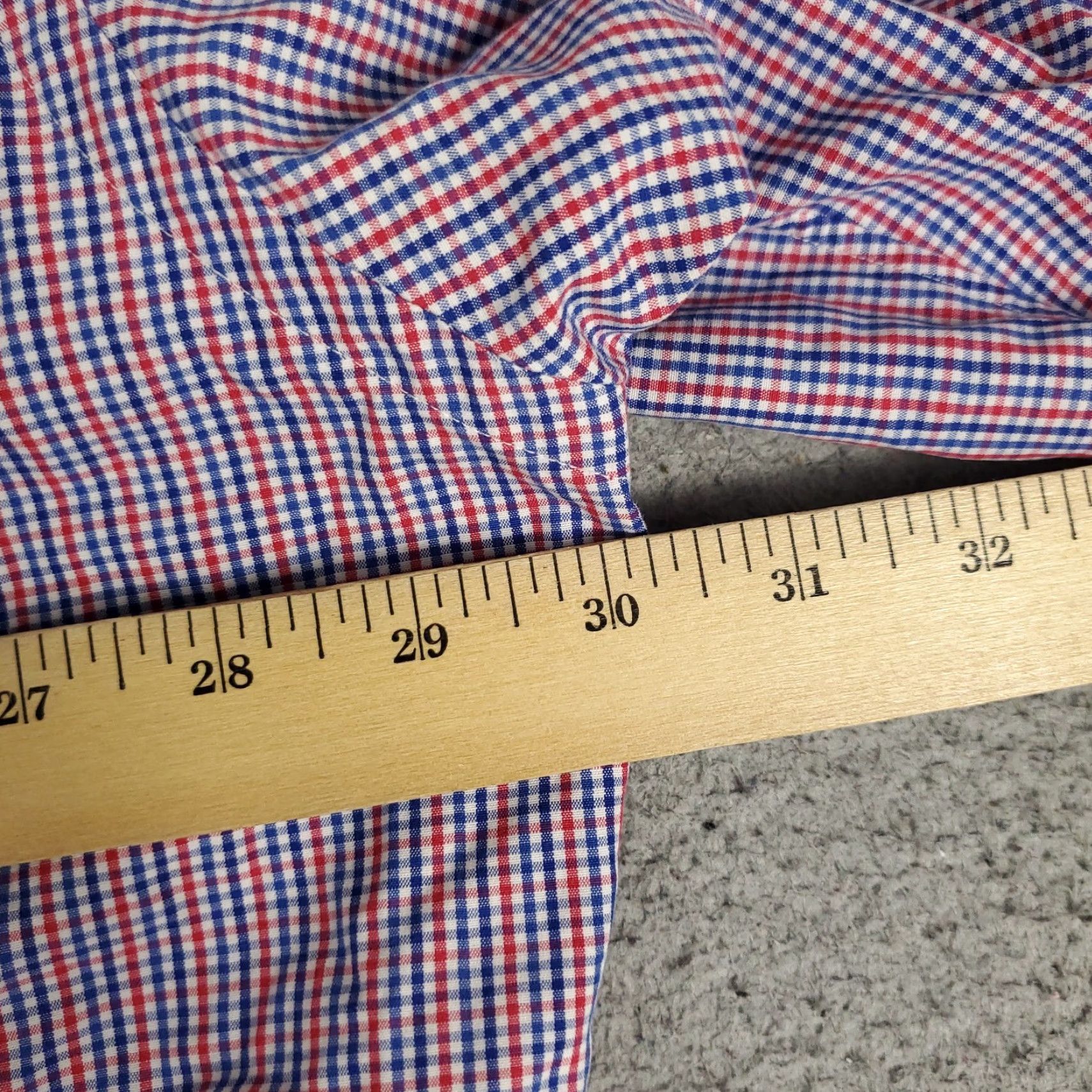 Ralph Lauren Ralph Lauren Shirt Mens 2XL Red Blue Check Button-Up Short Sleeve Collared Polo Pony Casual Classic Modern Preppy Mens Size US XXL / EU 58 / 5 - 6 Thumbnail
