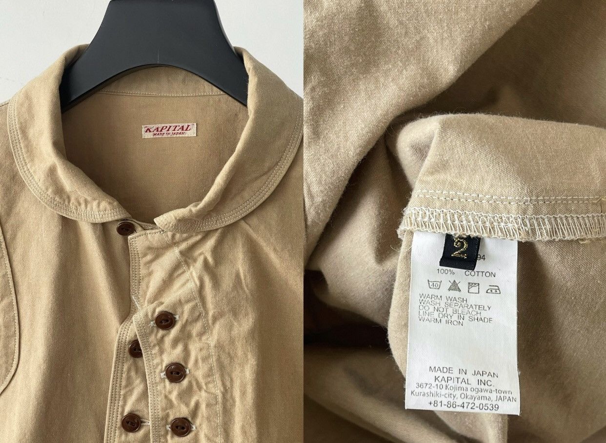 Kapital KAPITAL Hirata Kazuhiro Multi Row Button Work Jacket2412- Size US M / EU 48-50 / 2 - 9 Thumbnail