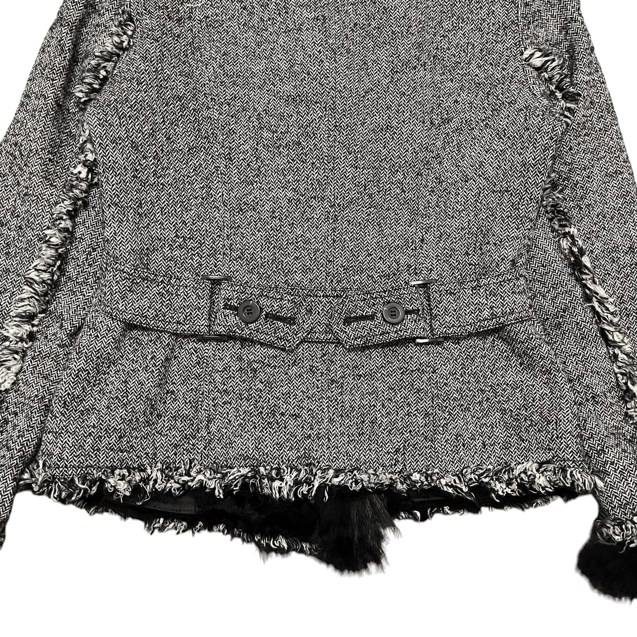 If Six Was Nine Vintage Japanese Brand Raccoon Rabbit Fur Punk Jacket goa Size M / US 6-8 / IT 42-44 - 11 Thumbnail