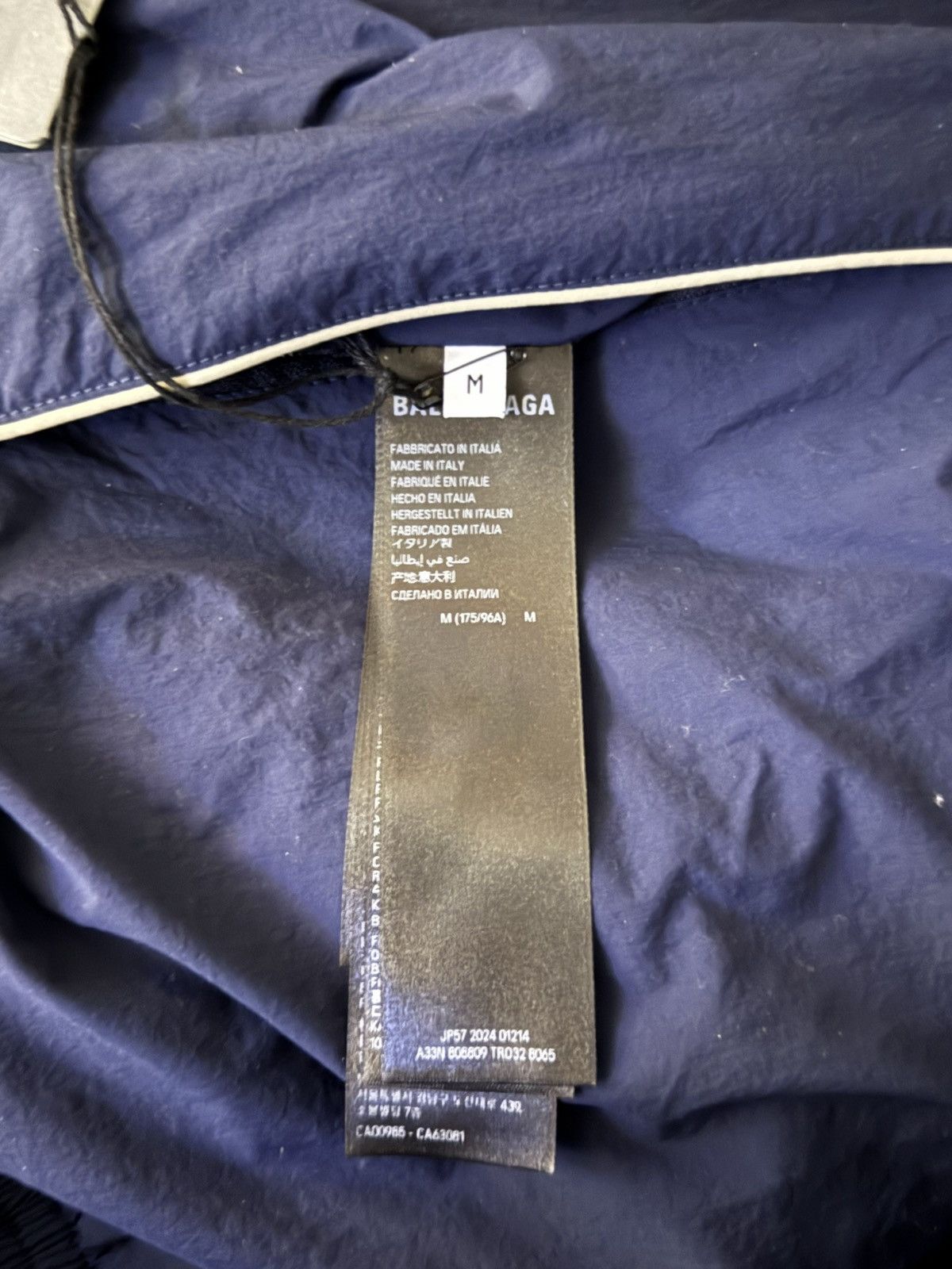 Balenciaga Balenciaga Reversible Deconstructed track jacket Size US M / EU 48-50 / 2 - 12 Thumbnail