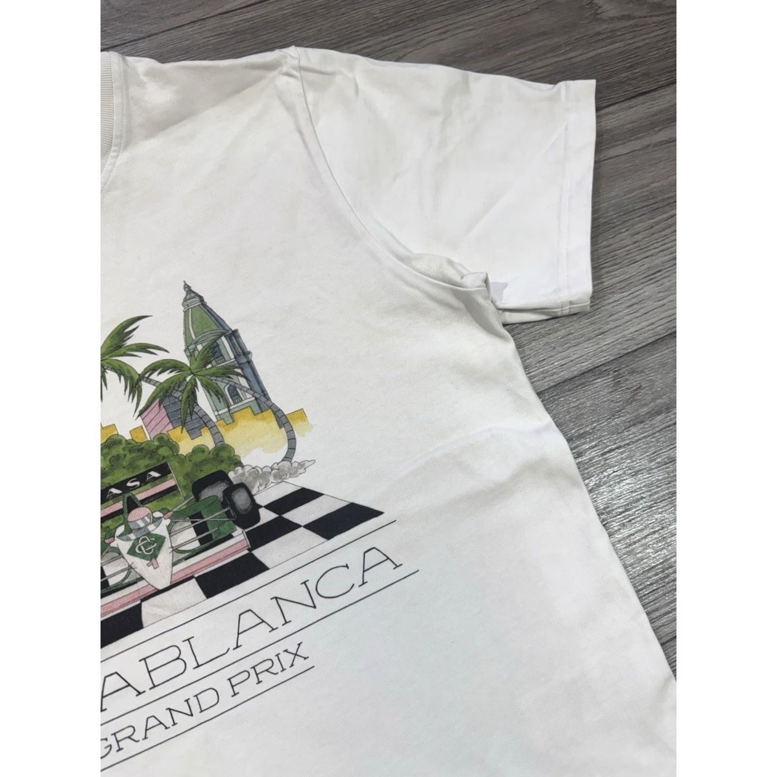 Casablanca Casablanca T-Shirt White Graphic Print Tee S Mens Short Sleeve Small XL? Size US S / EU 44-46 / 1 - 6 Thumbnail