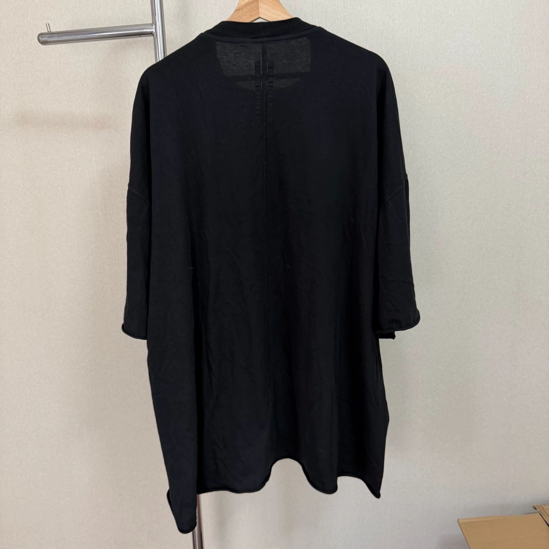 Rick Owens Rick Owens Mermaid Tommy Oversized Short Sleeve Tee One Size Size US M / EU 48-50 / 2 - 2 Thumbnail