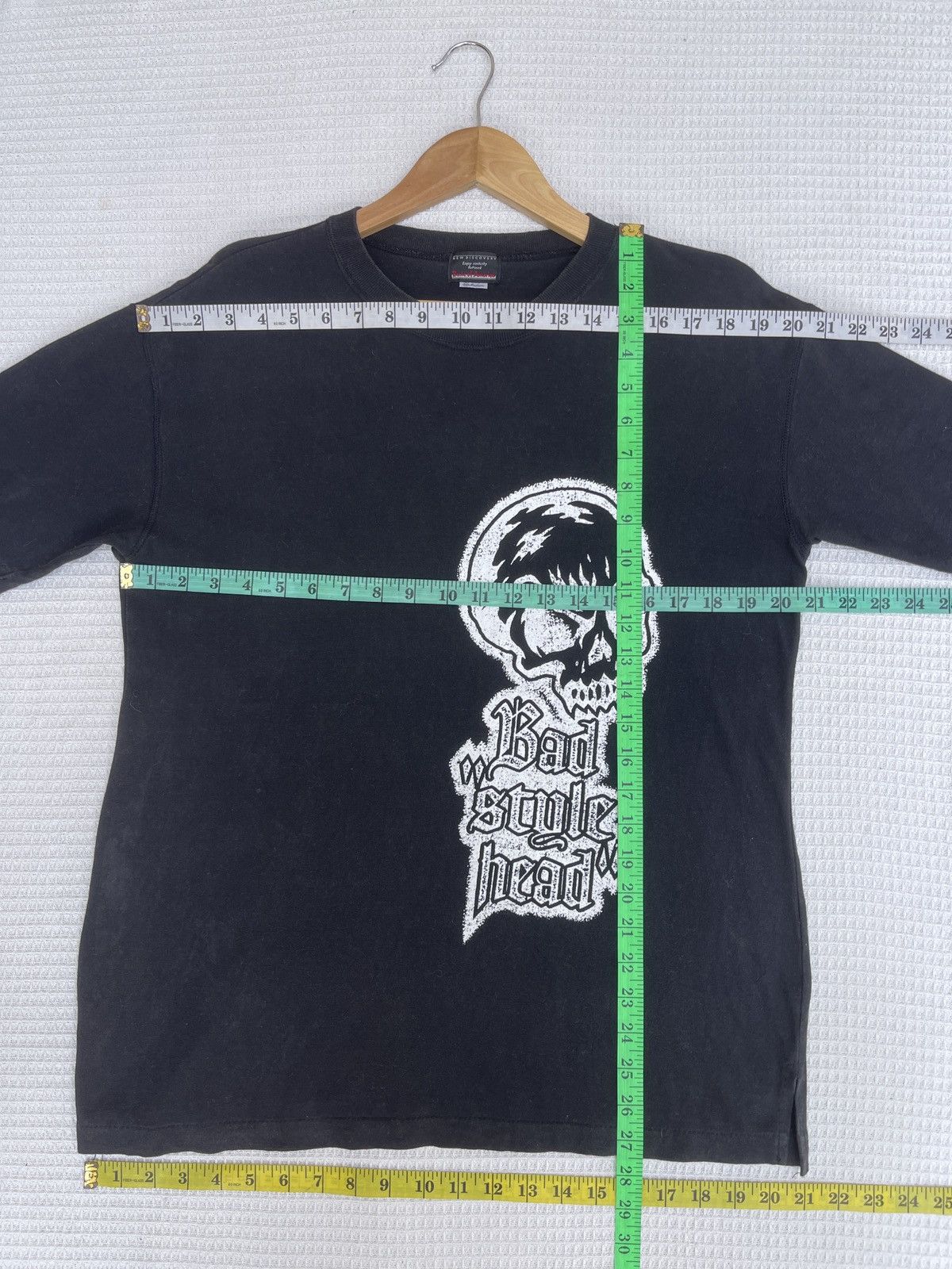 If Six Was Nine Rare🔥Vintage Bad Style Head ERD SKATE TEE Size US M / EU 48-50 / 2 - 9 Thumbnail