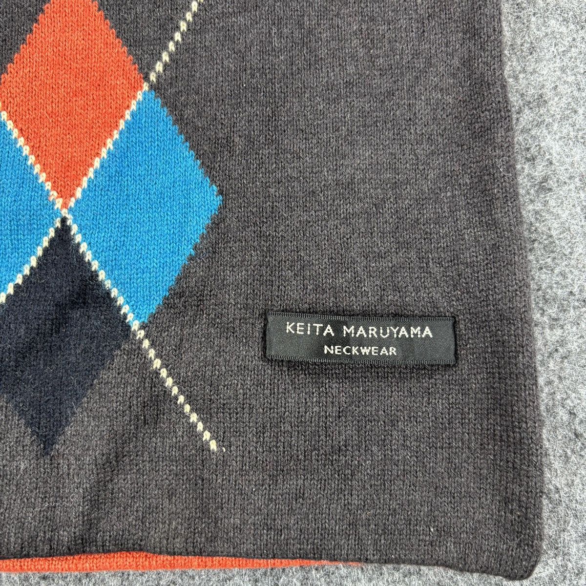 KEITAMARUYAMA × Vintage Keita Maruyama Scarf # D762 # Muffler # Neckwear Size ONE SIZE - 3 Thumbnail