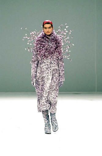 Issey Miyake Issey Miyake AW01 Marble Pattern Coat Size US M / EU 48-50 / 2 - 3 Thumbnail